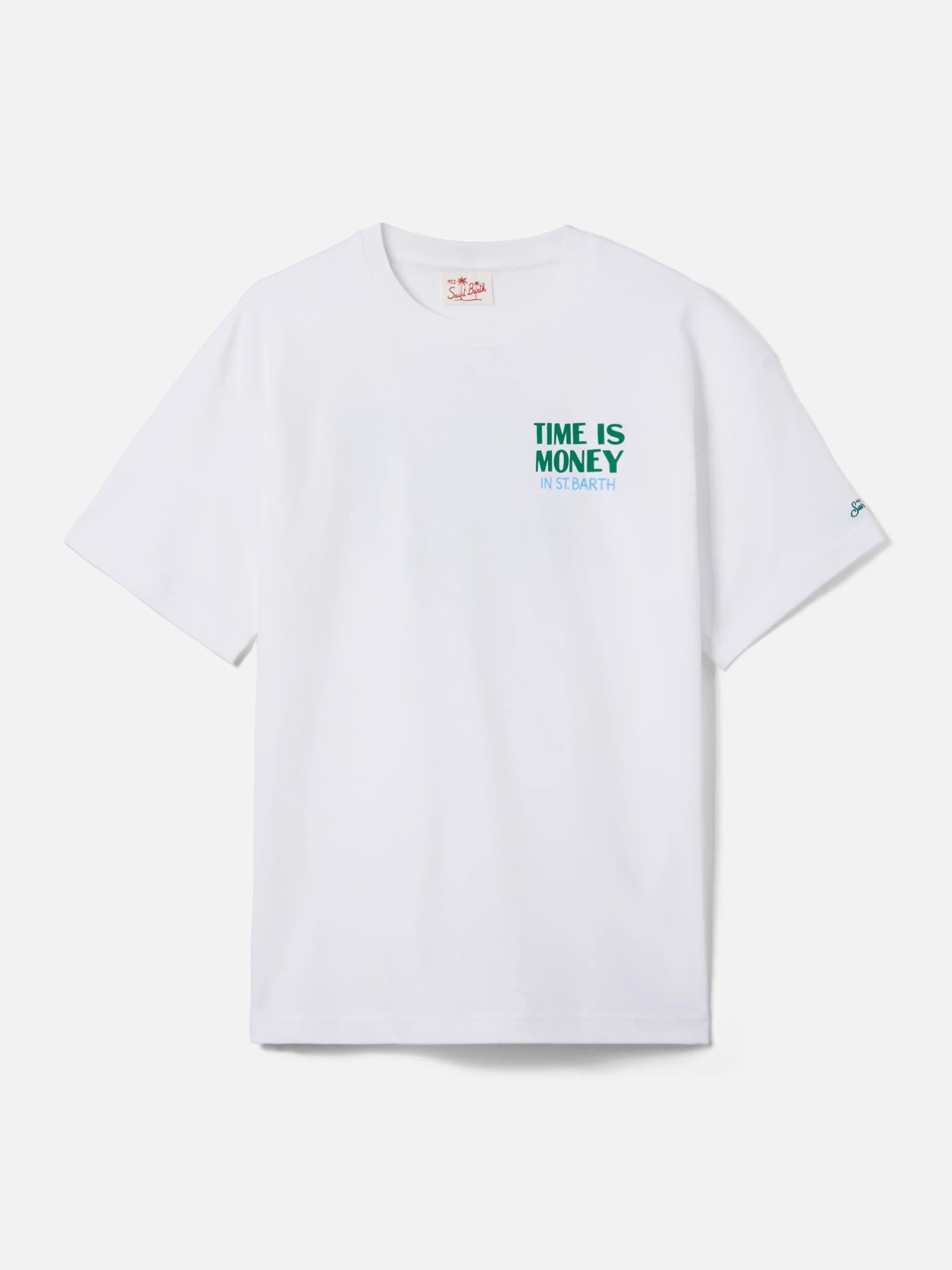 Delmar t-shirt with Time Is Money print and maxi graphic on the back - Image 5