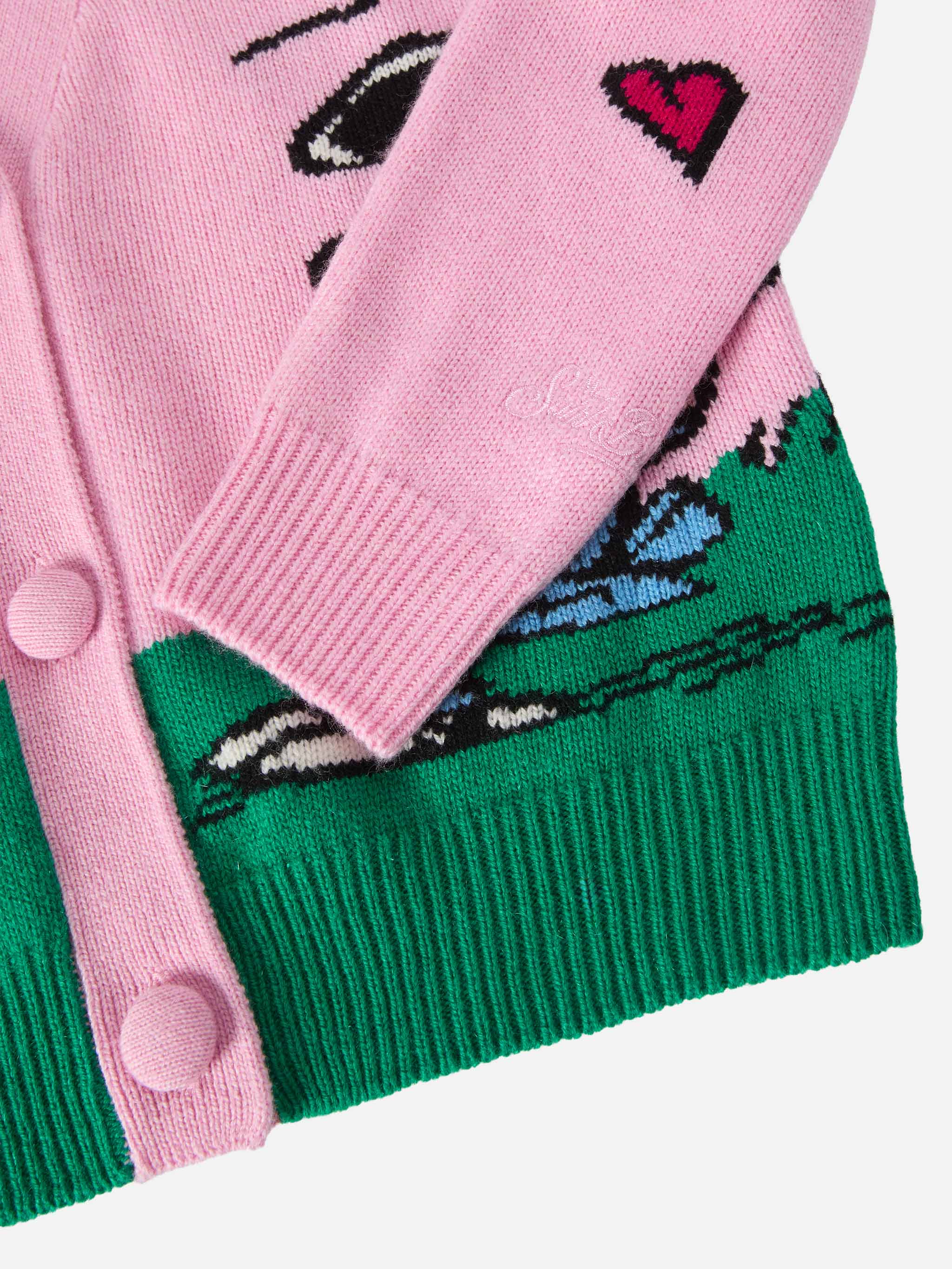 Didy cashmere-blend cardigan with Snoopy jacquard | PEANUTS SPECIAL EDITION - Image 4