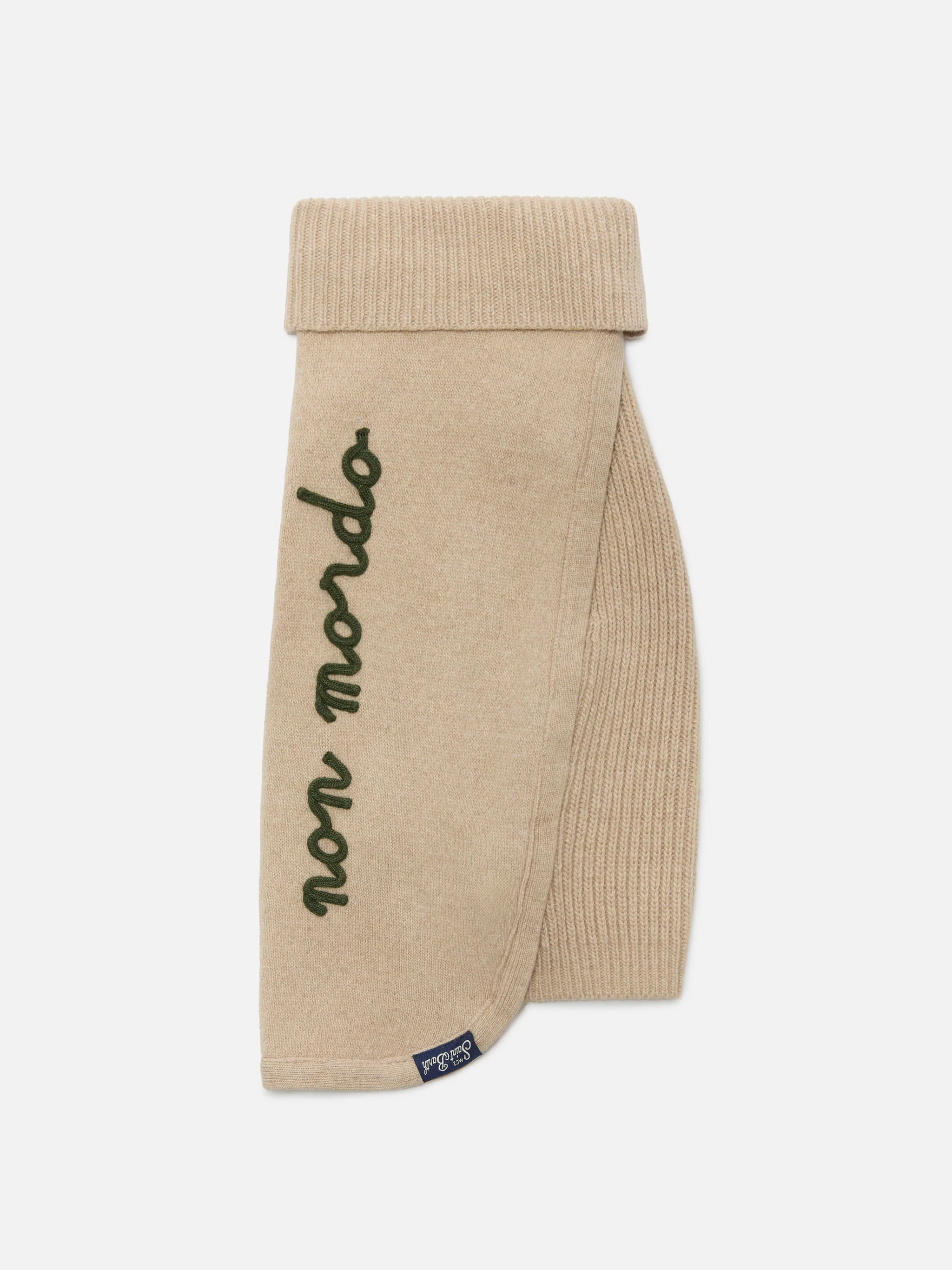 Dog sweater with Abbaio ma non mordo embroidery - Image 3