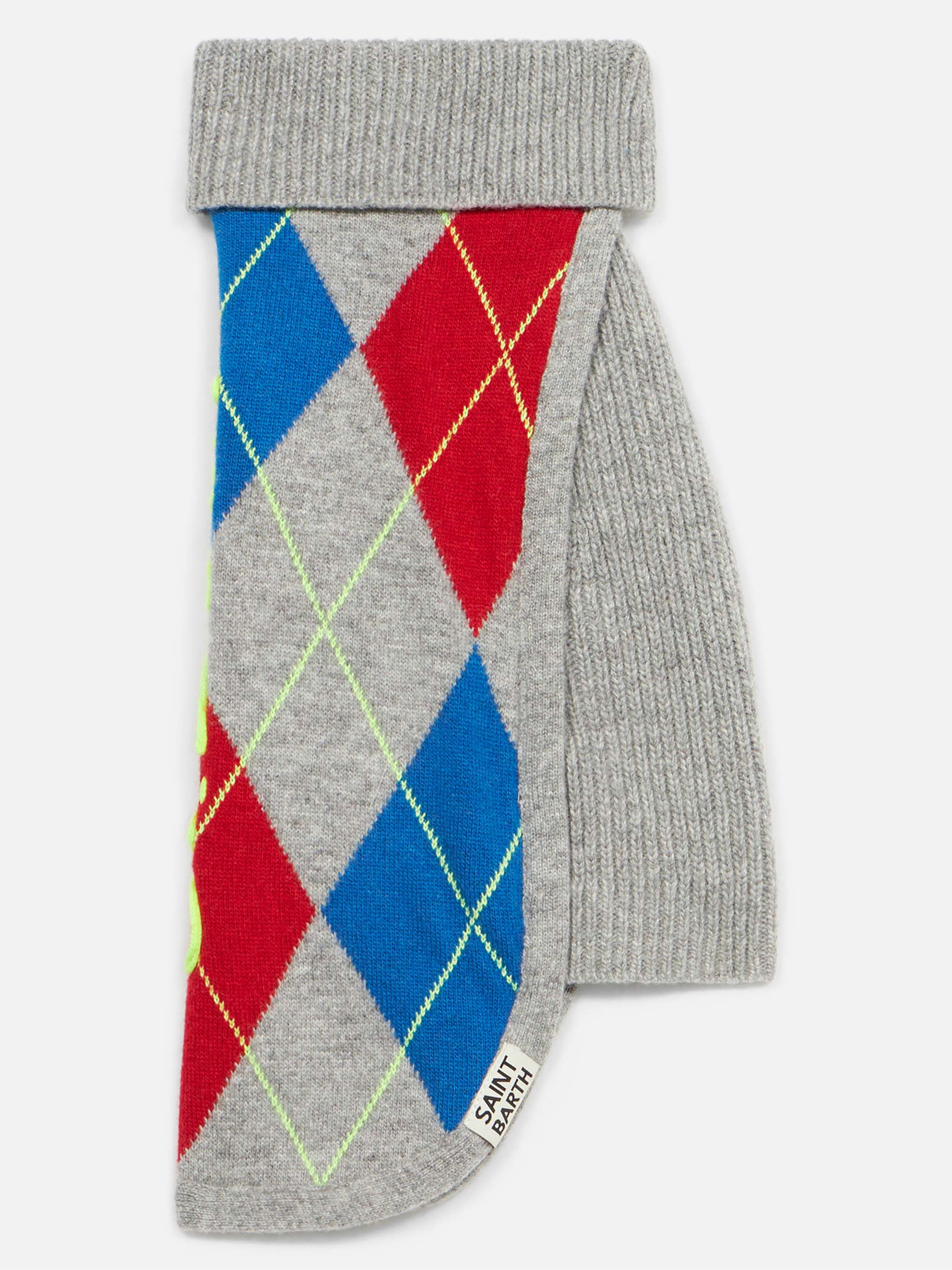 Dog sweater with argyle print - Image 6