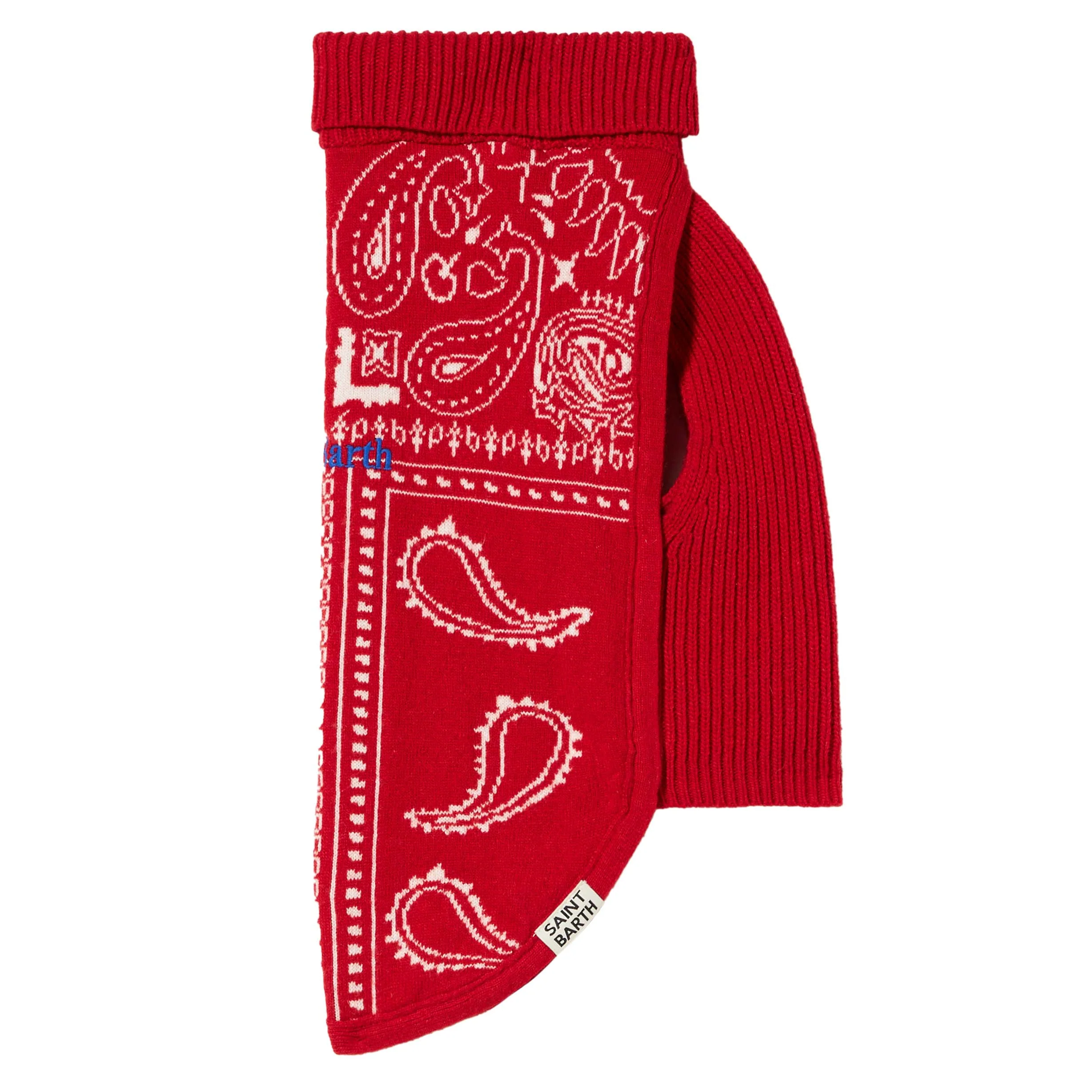 Dog sweater with bandanna jacquard - Image 5
