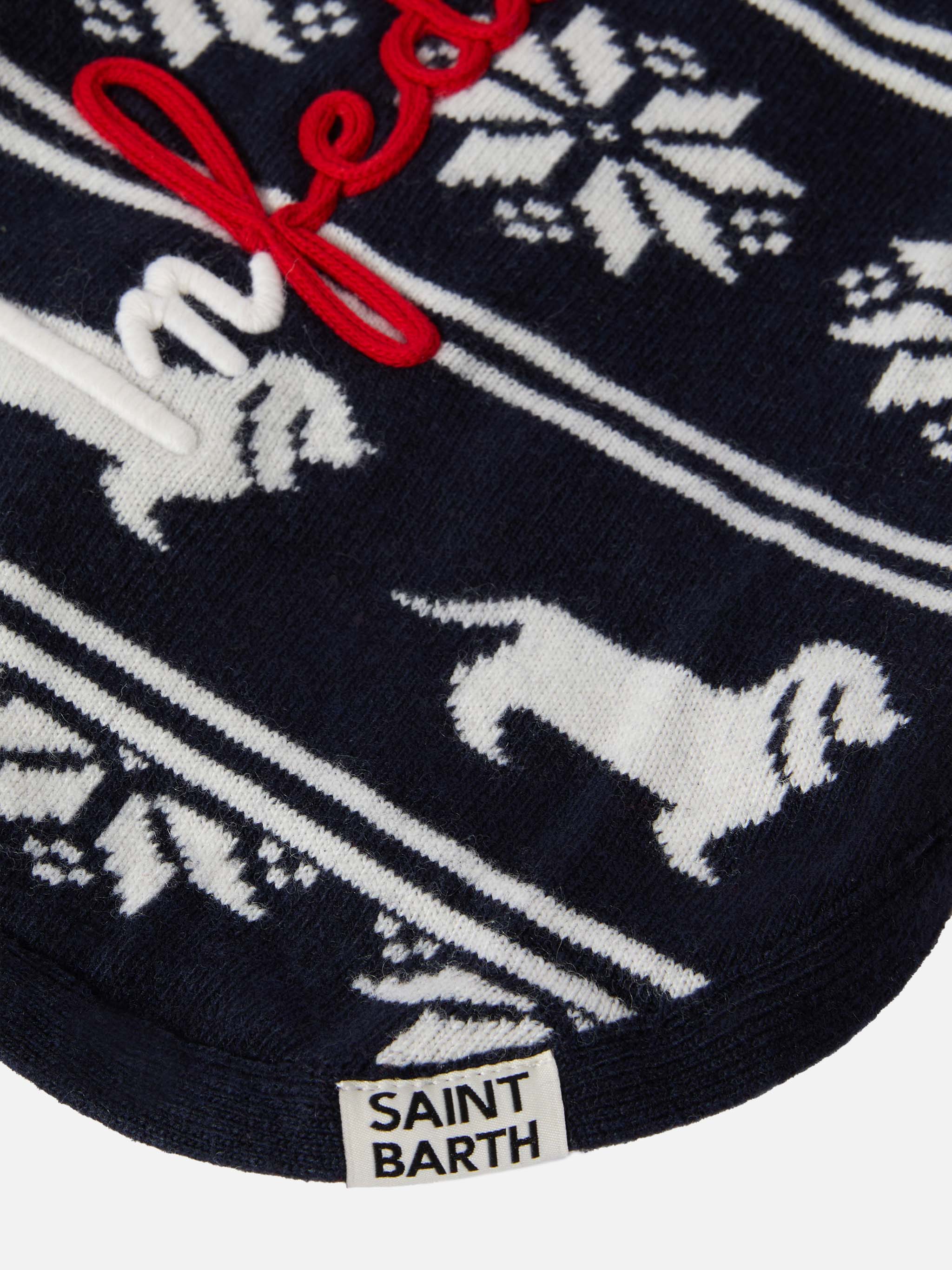 Dog sweater with Infedele embroidery - Image 4