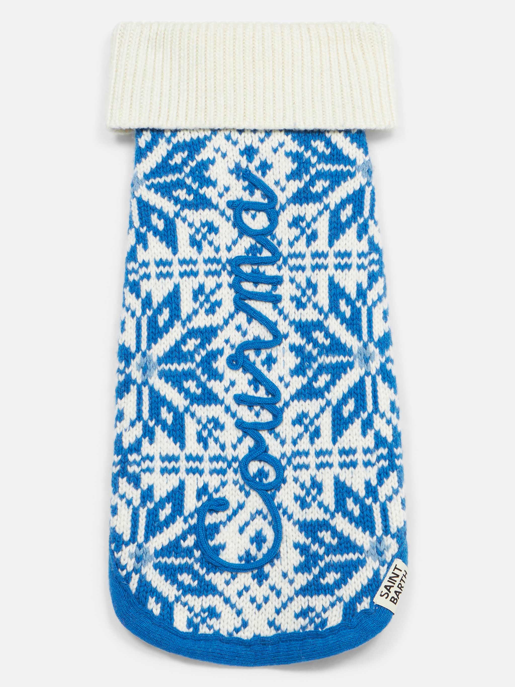 Dog sweater with nordic jacquard - Image 5