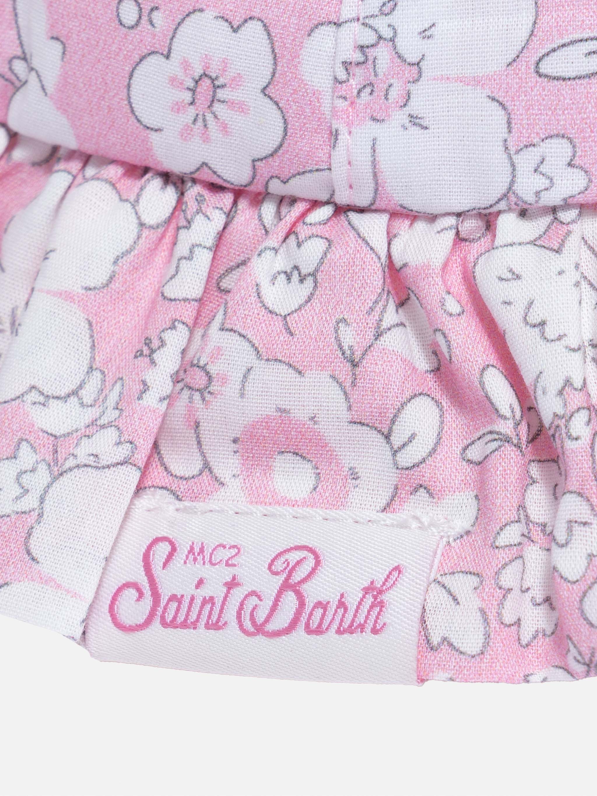 Doremi newborn cotton bonnet - Image 3