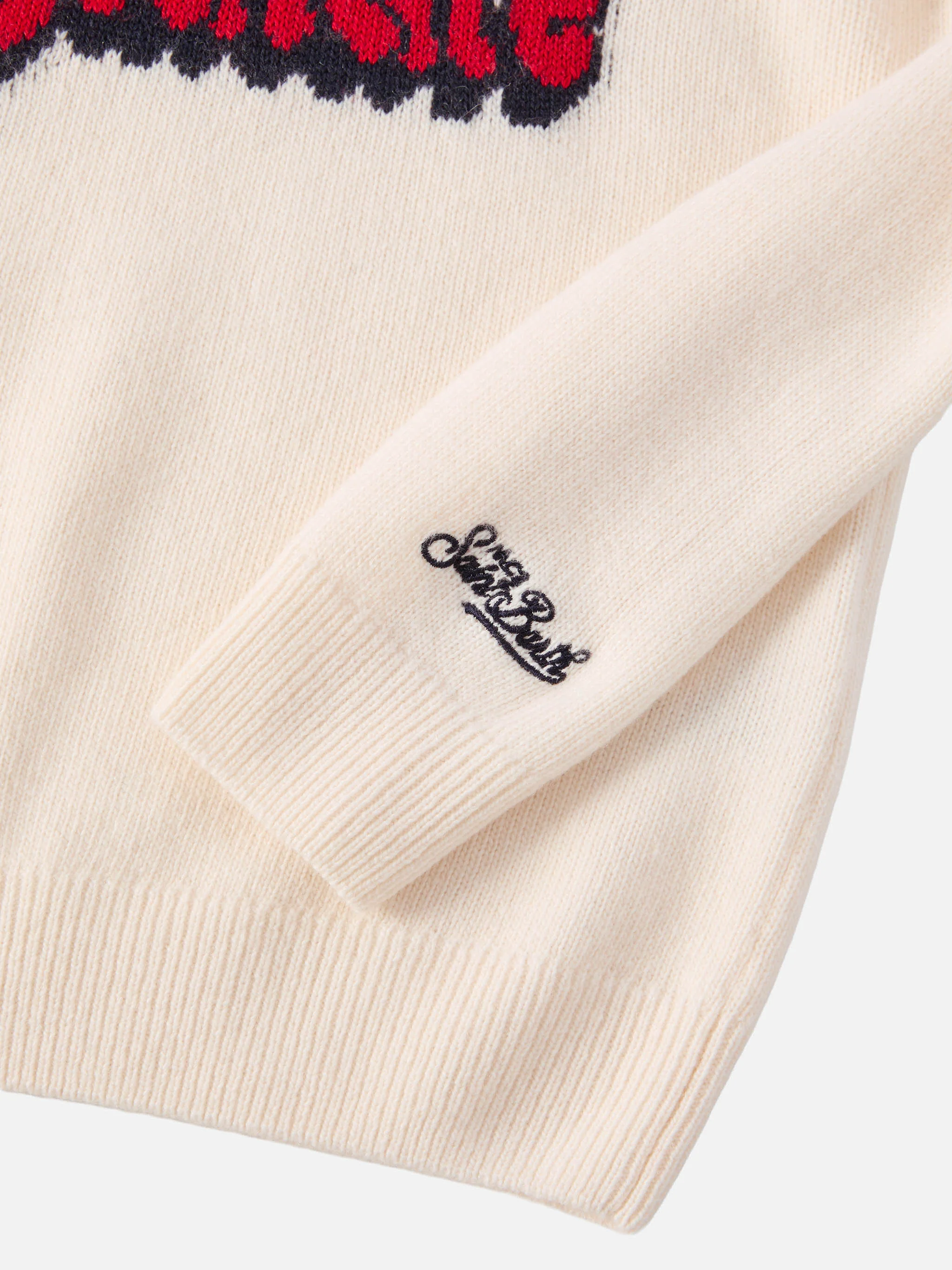Douglas crewneck in cashmere blend with Vacanze di Natale jacquard | VACANZE DI NATALE SPECIAL EDITION - Image 4