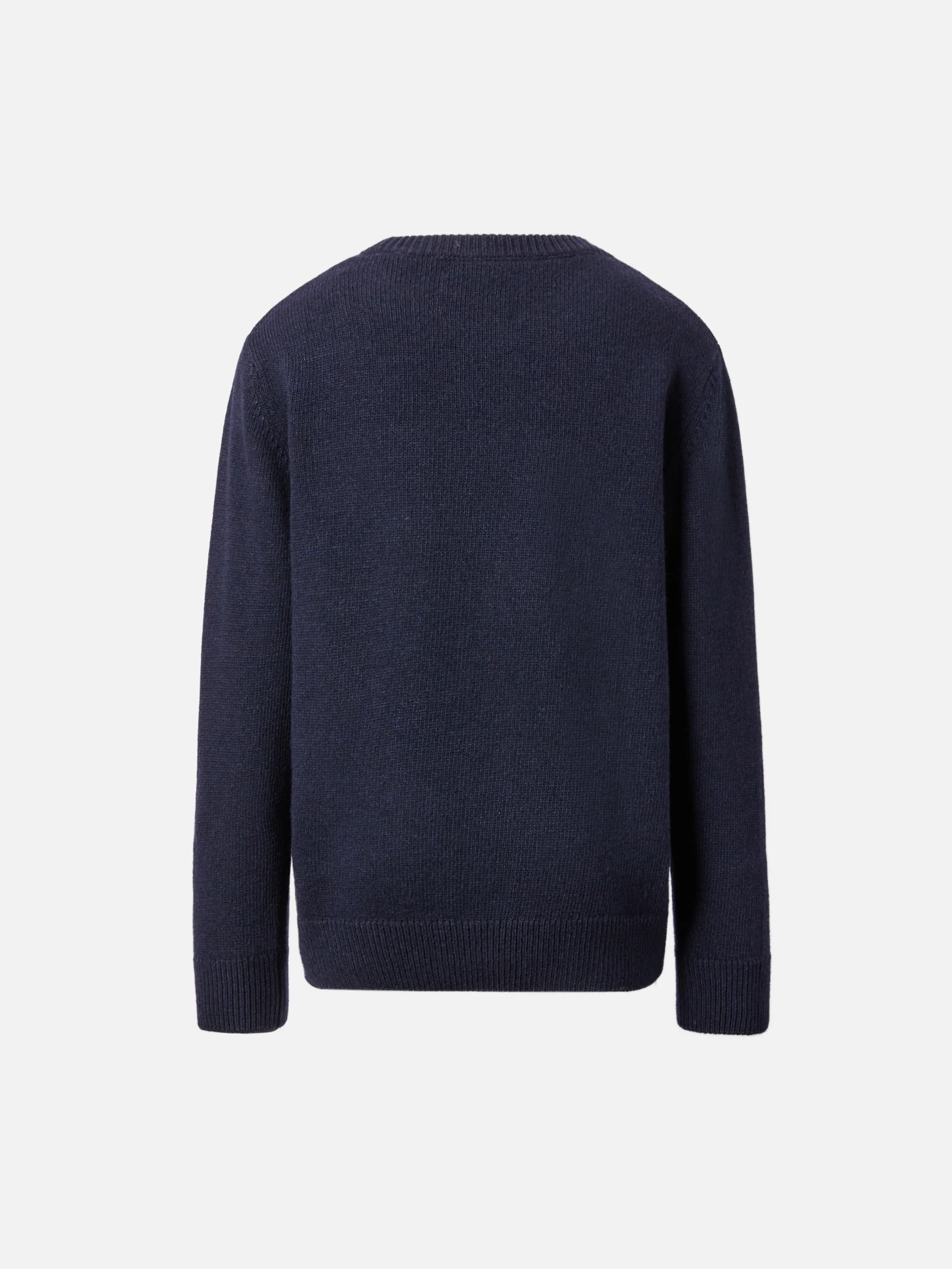 Douglas crewneck in cashmere blend with Vacanze di Natale jacquard | VACANZE DI NATALE SPECIAL EDITION - Image 4