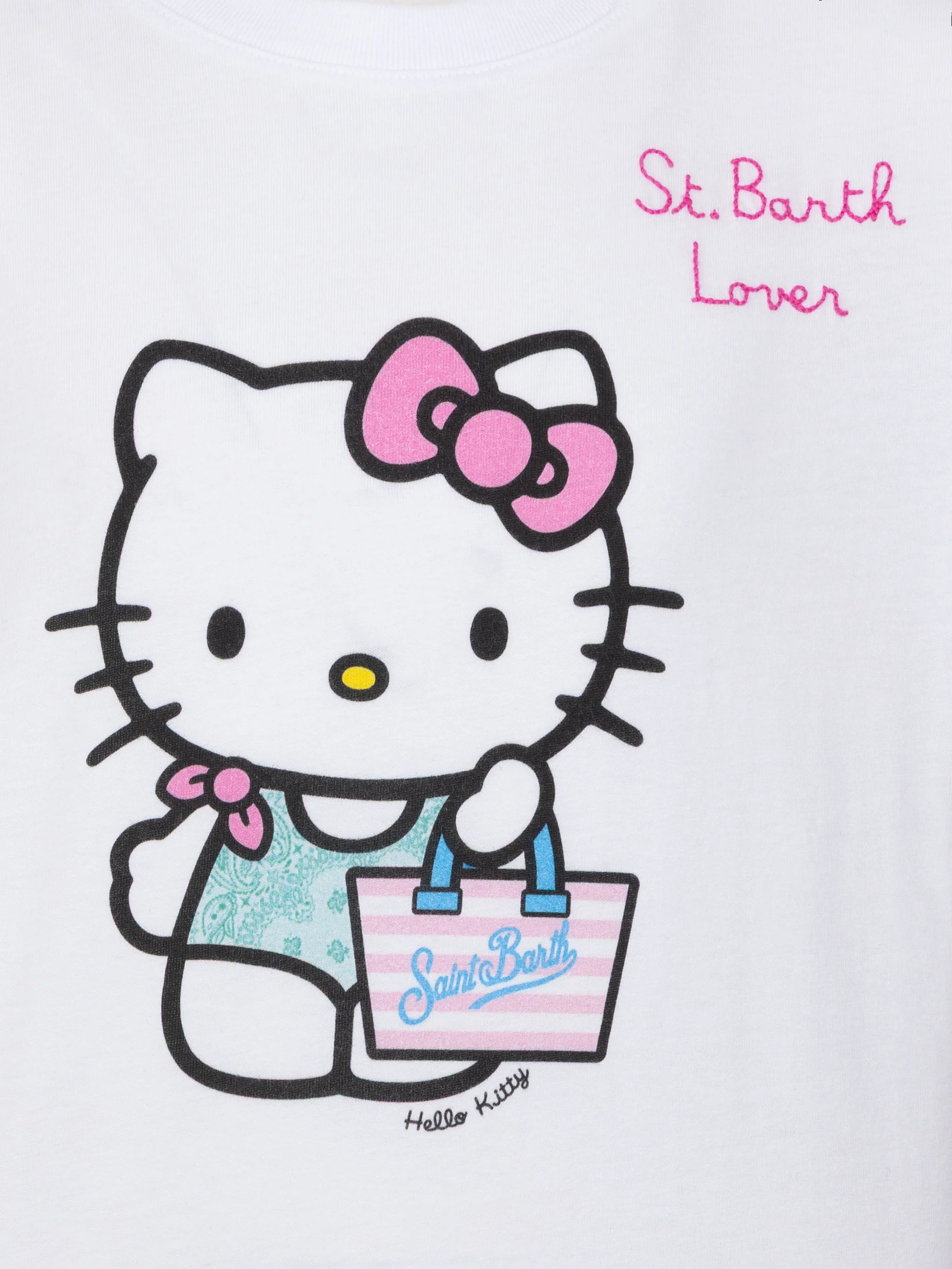 Elly cotton jersey crewneck t-shirt with Hello Kitty print | HELLO KITTY SPECIAL EDITION - Image 2