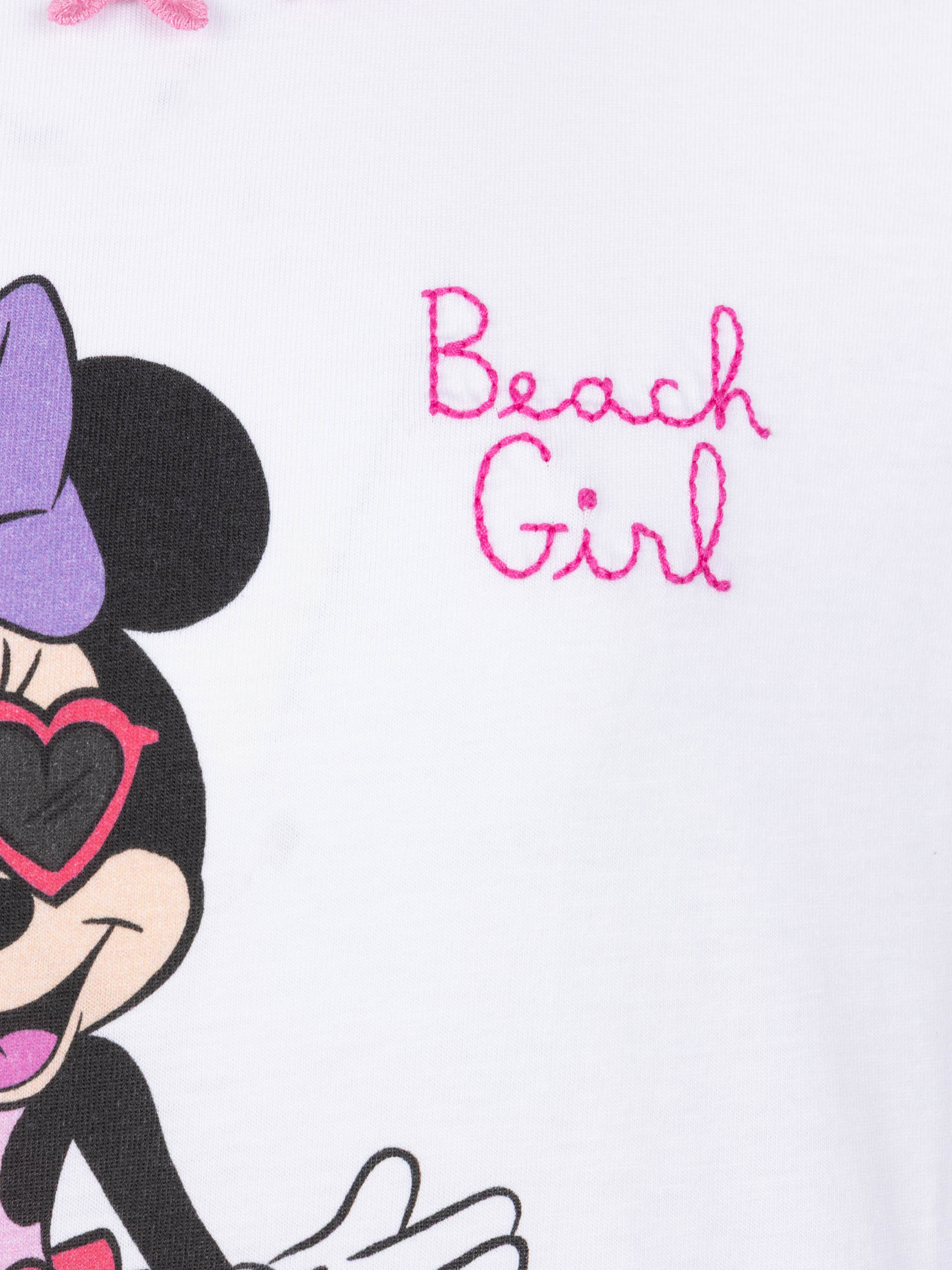 Elly cotton jersey crewneck t-shirt with Minnie print | DISNEY® SPECIAL EDITION - Image 3