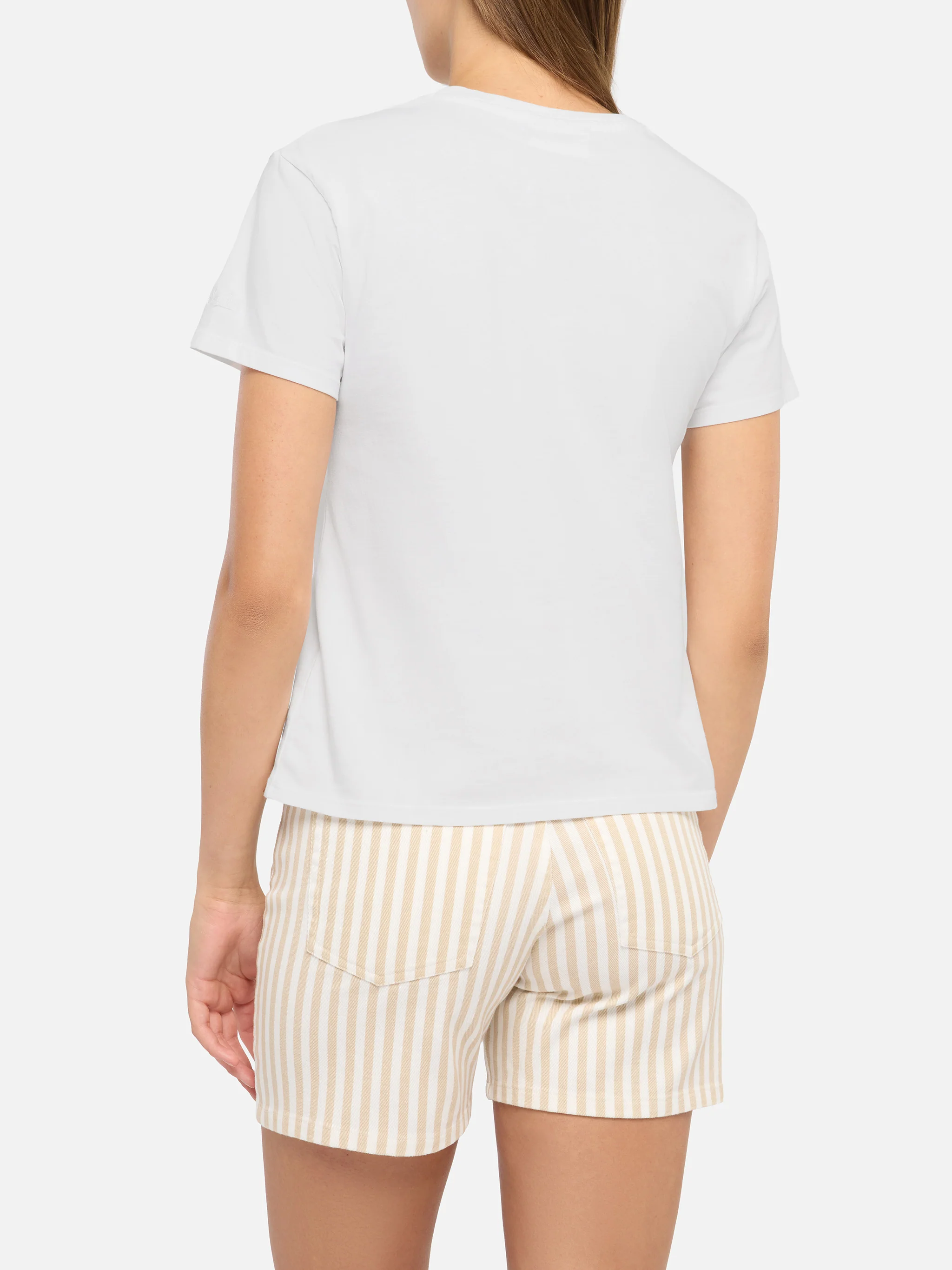 Emilie cotton t-shirt with Sto 'na favola embroidery - Image 3