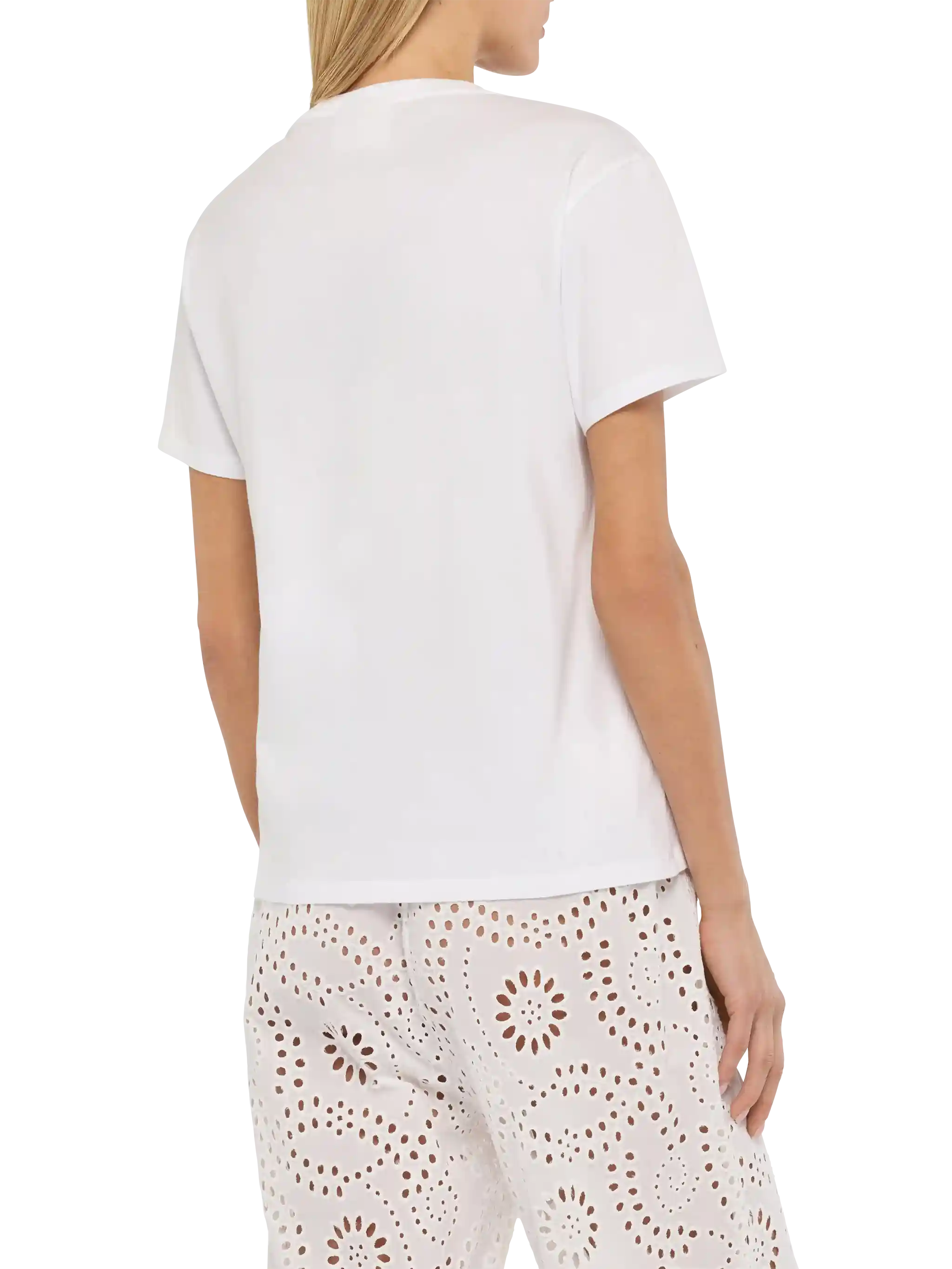 Emilie cotton t-shirt with Texani & Tequila embroidery - Image 3