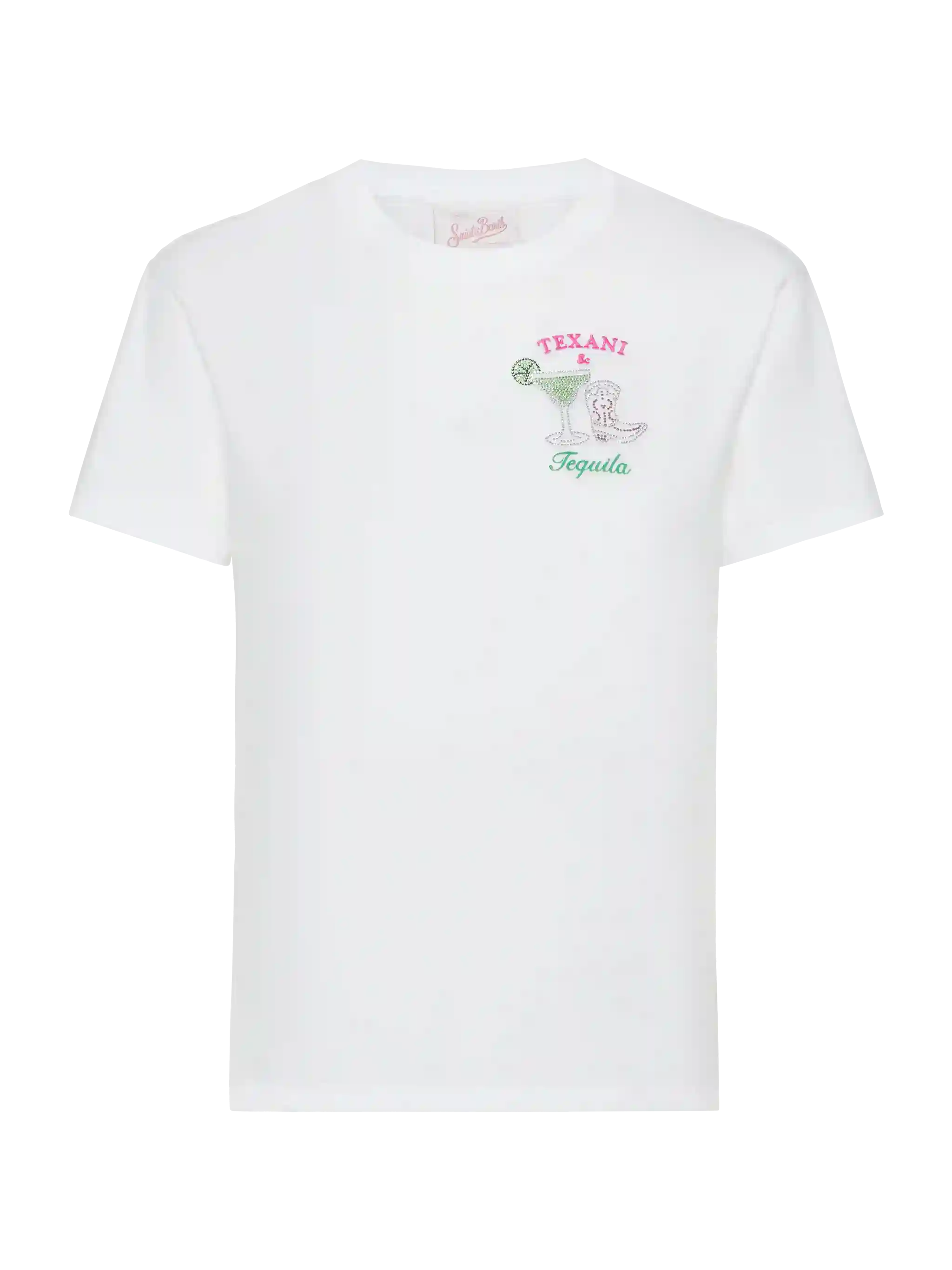 Emilie cotton t-shirt with Texani & Tequila embroidery - Image 4