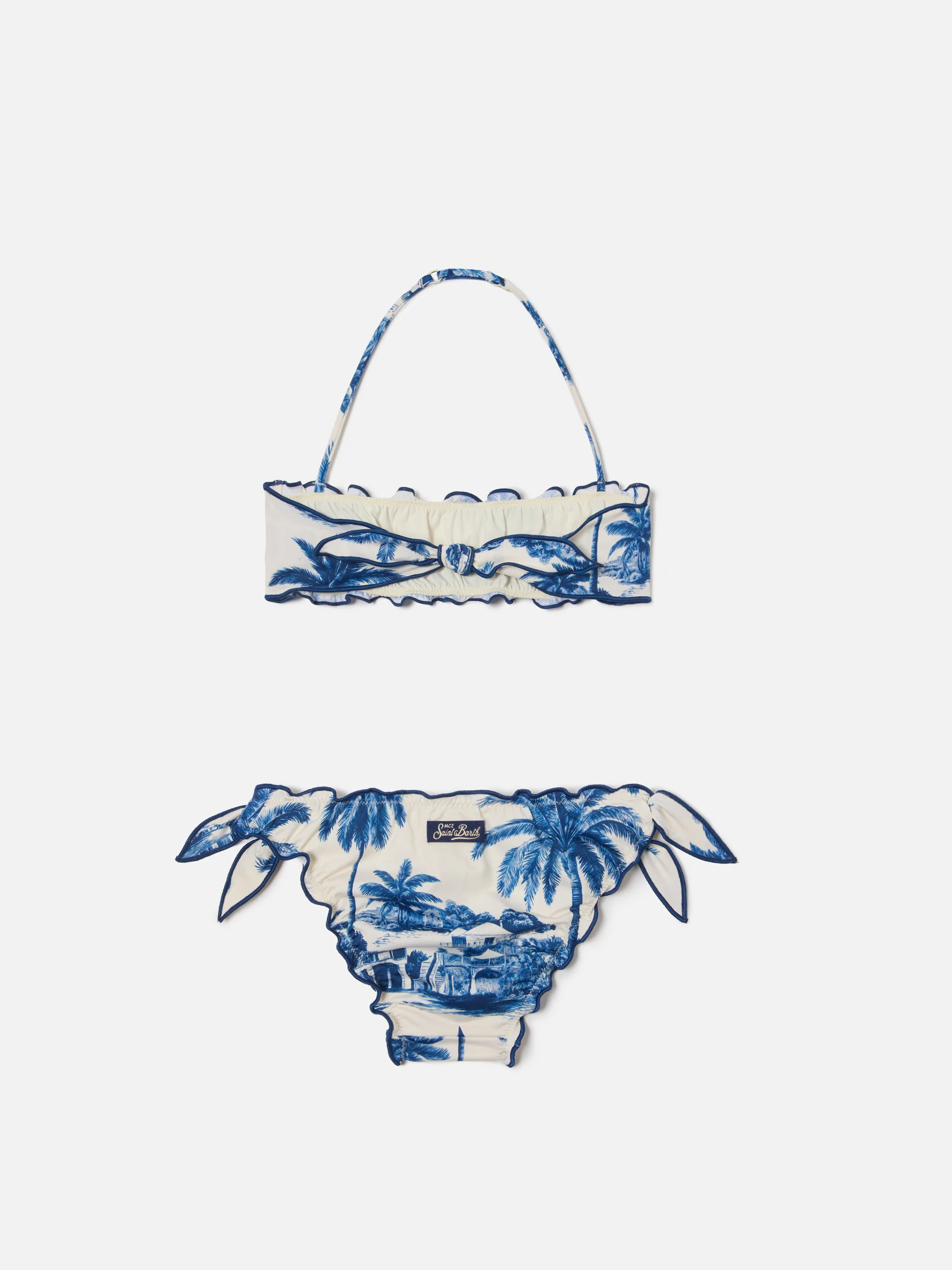 Emy toile de jouy print bikini - Image 2