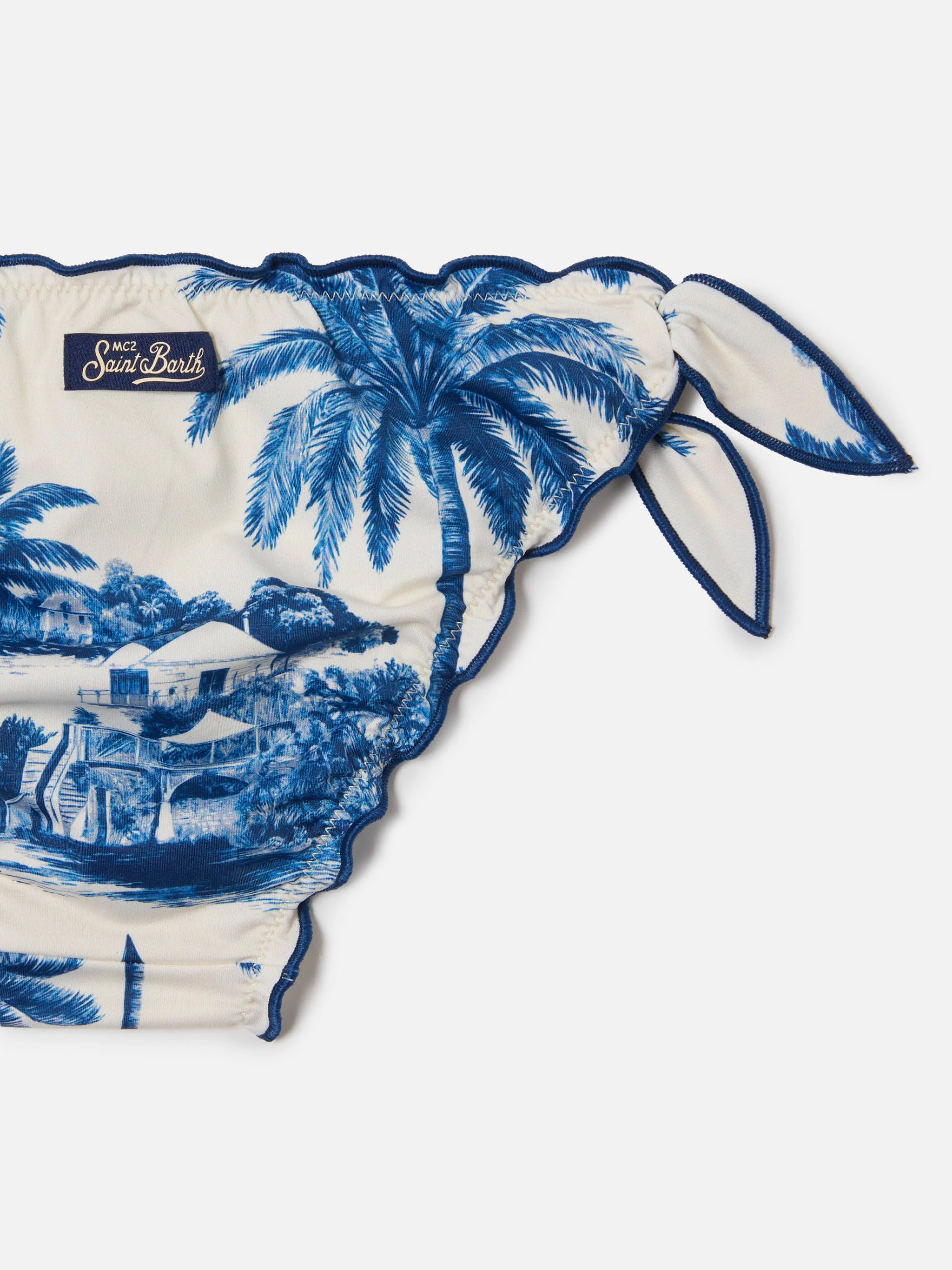 Emy toile de jouy print bikini - Image 3