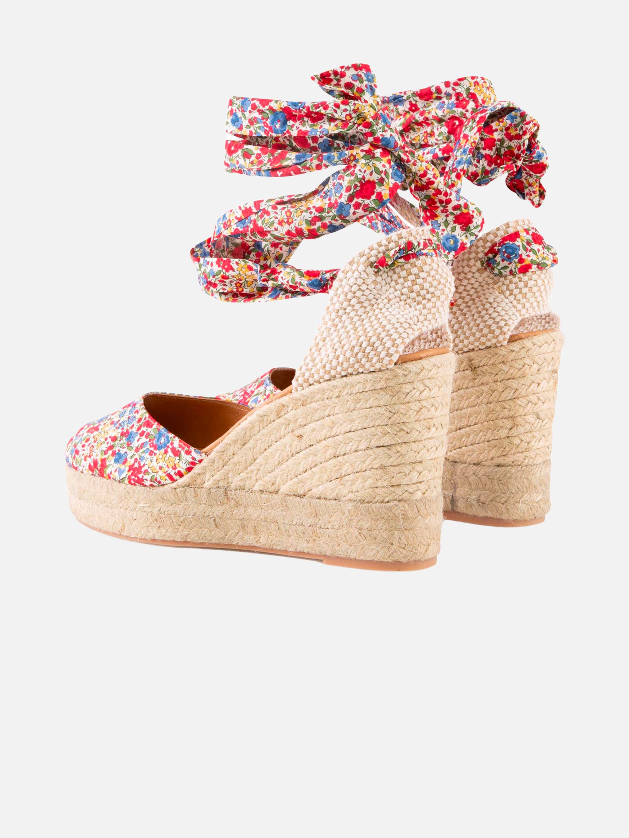 Espadrillas with high wedge and ankle lace - Image 3