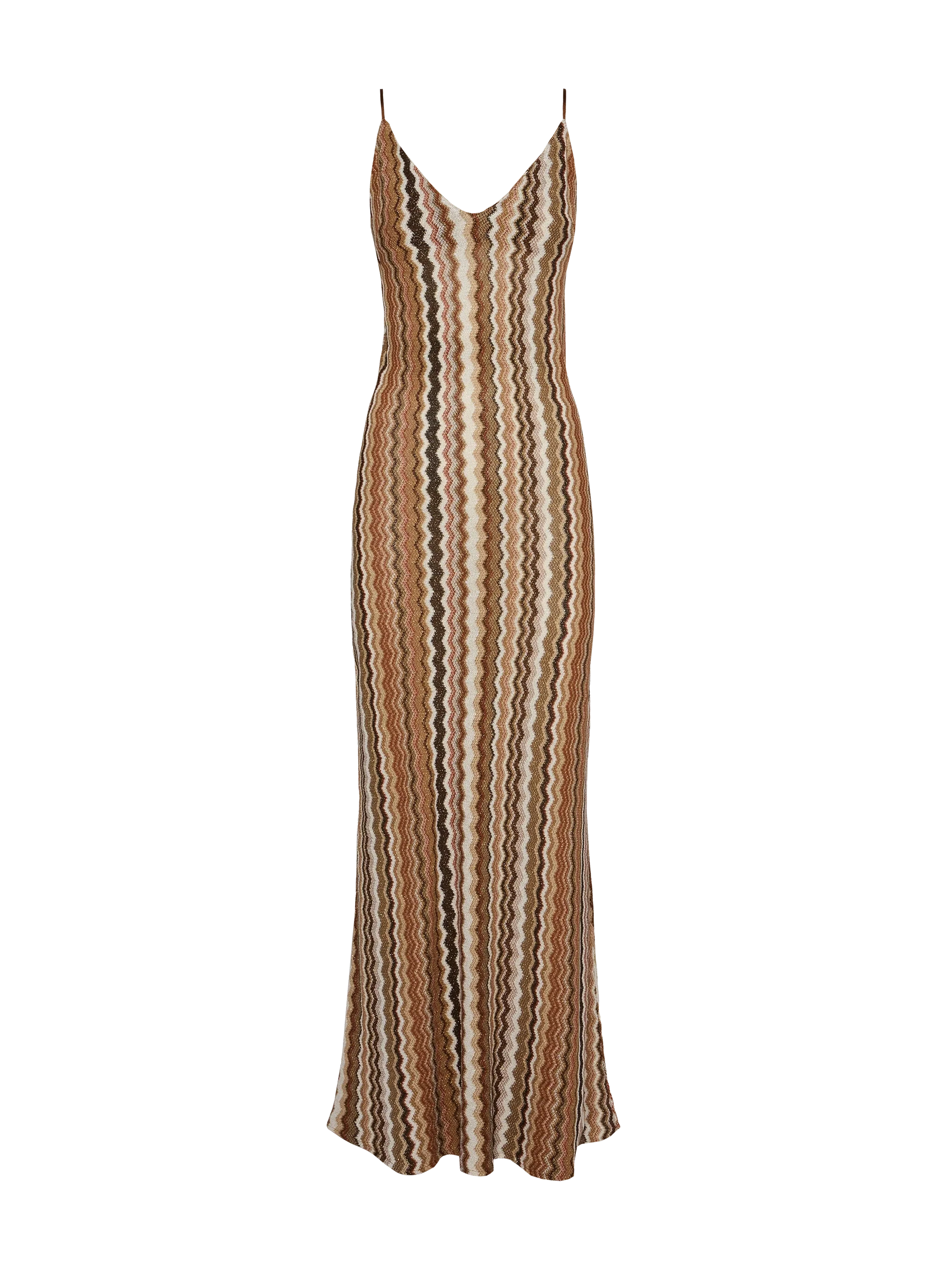 Eydis raschel knit chevron slip dress - Image 4