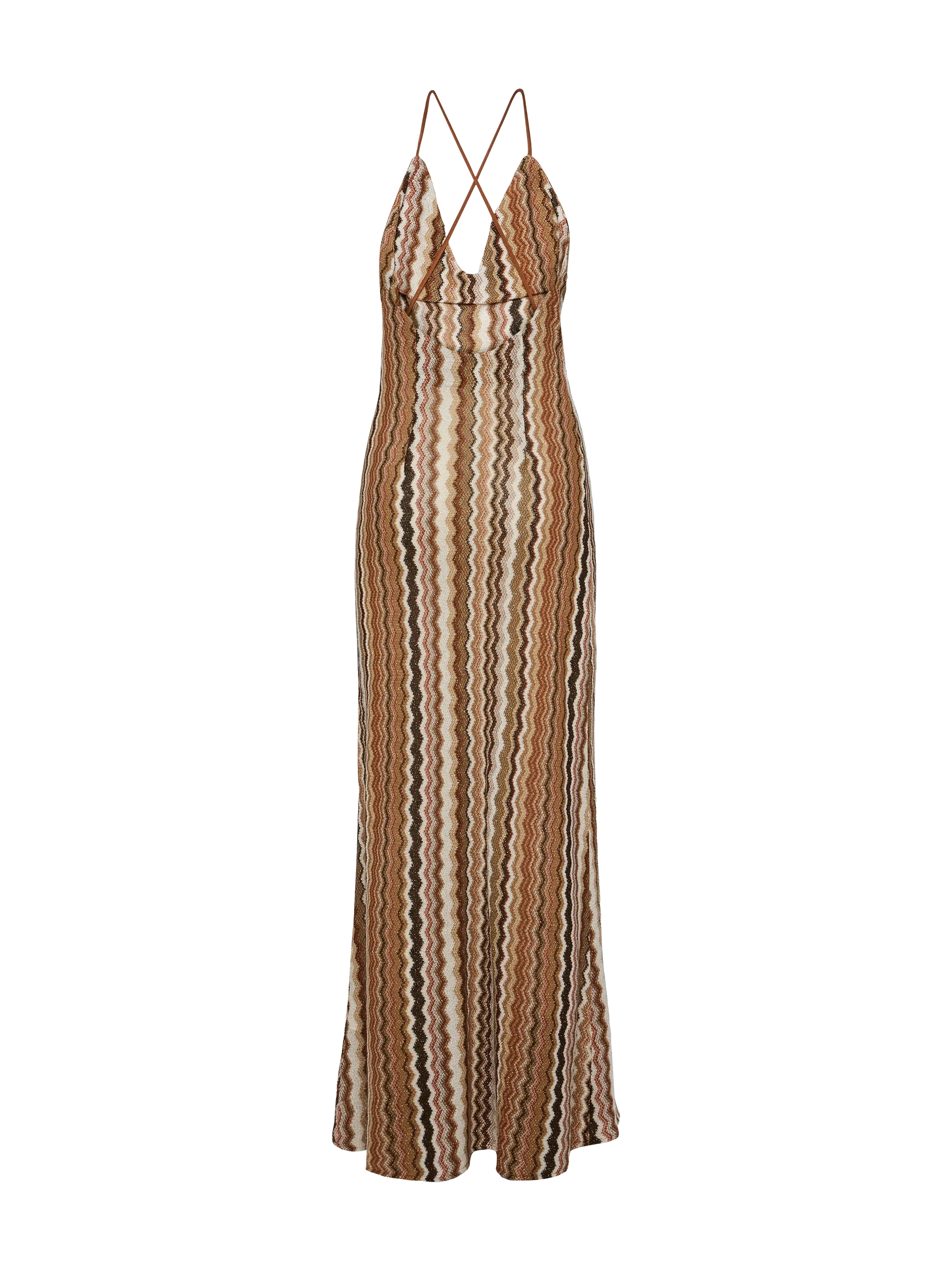 Eydis raschel knit chevron slip dress - Image 5