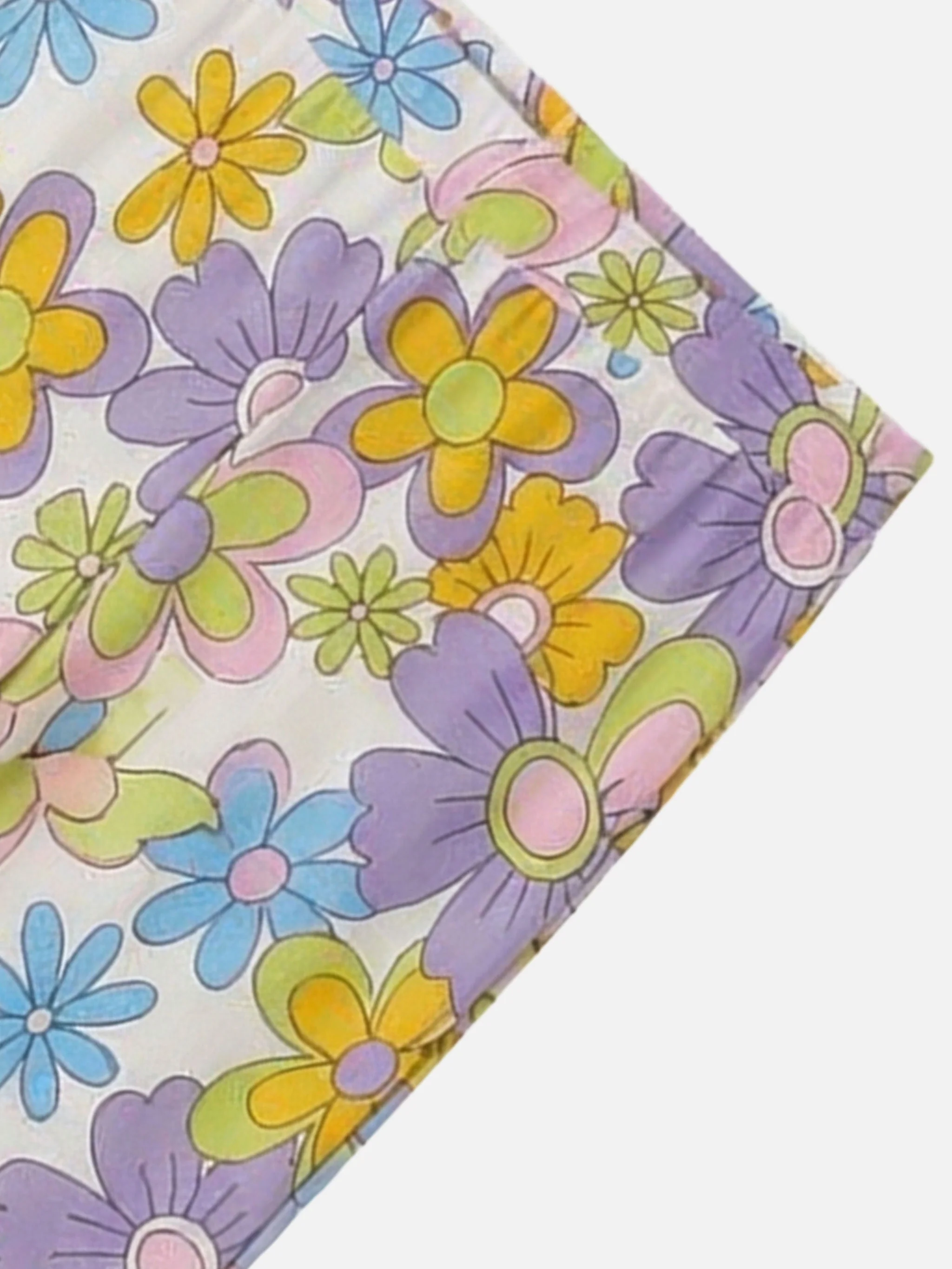 Flared pants Gwenda Jr with hippie flower print - Image 2