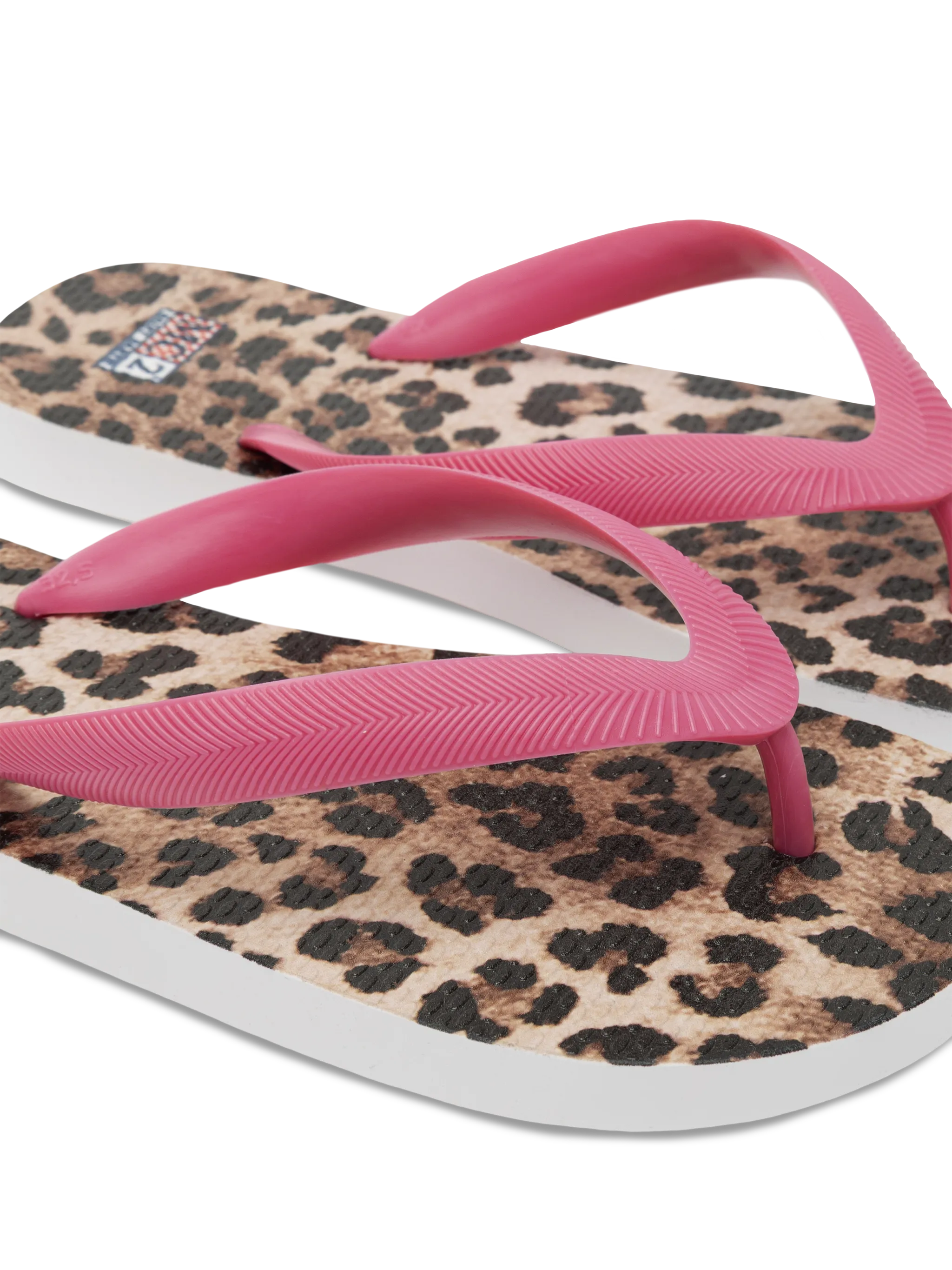 Flip flops with animalier print - Image 2