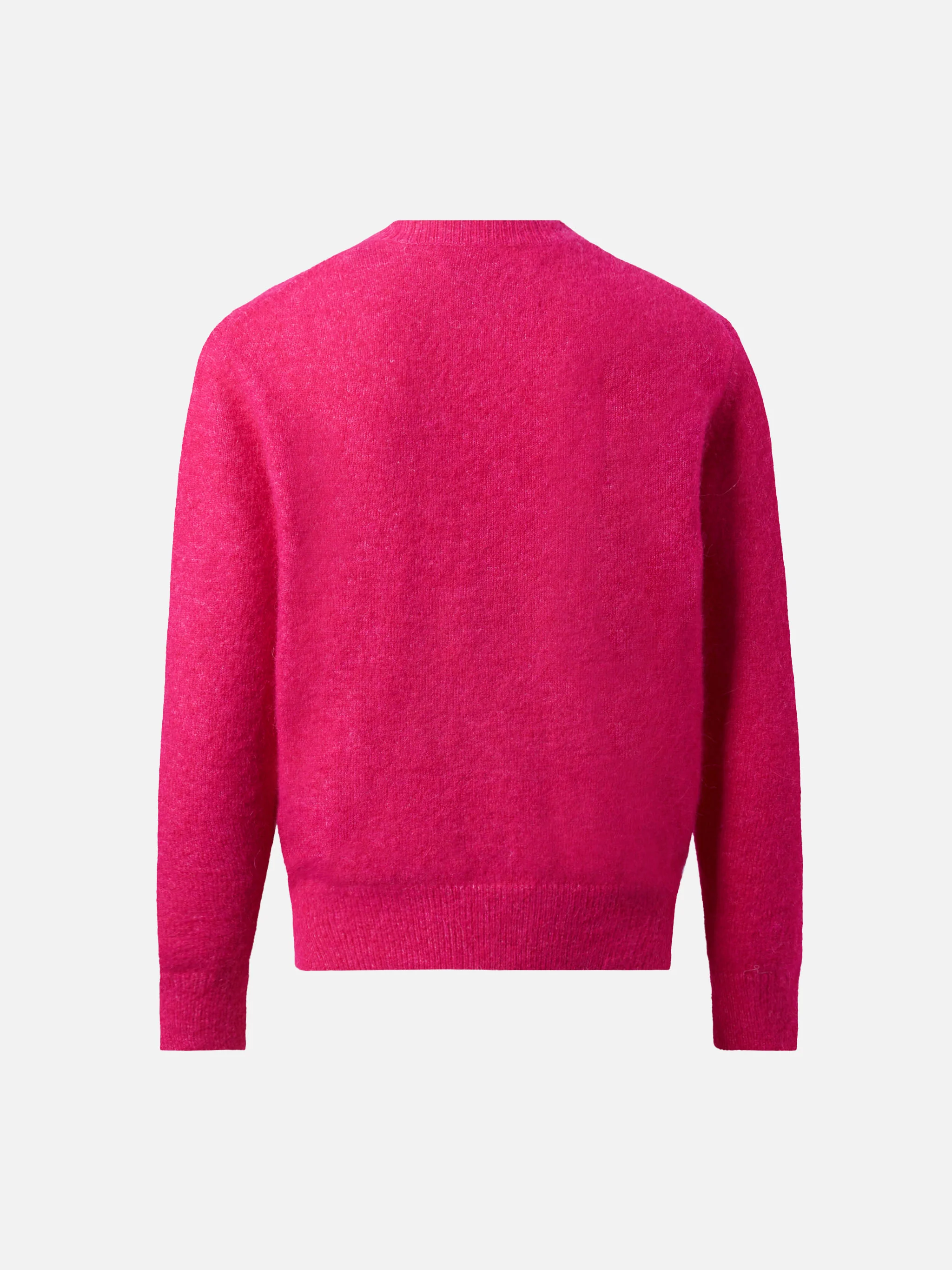 Fuchsia stretch alpaca crewneck Lyle - Image 3