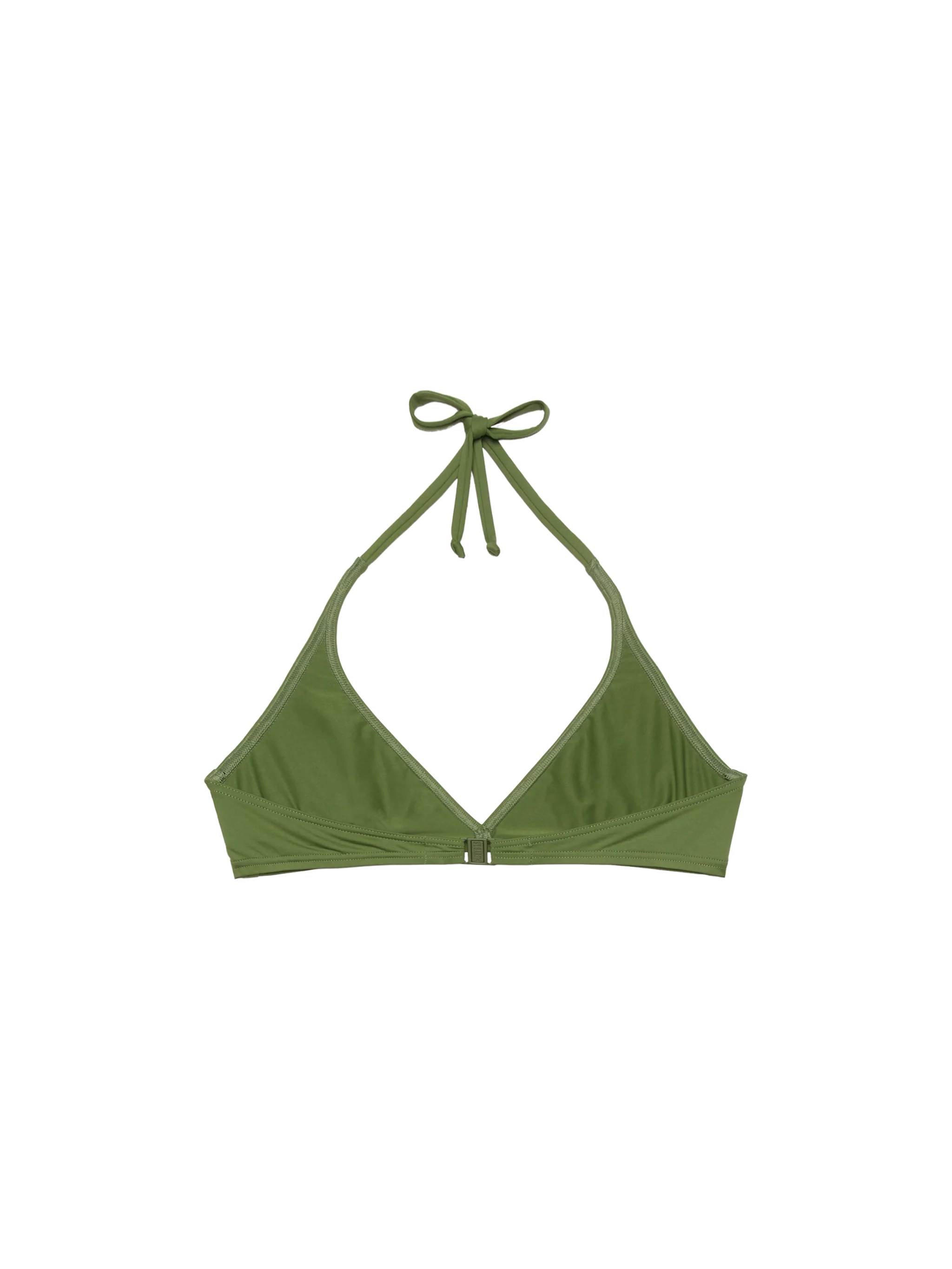 Gaia military green triangle bralette top - Image 3