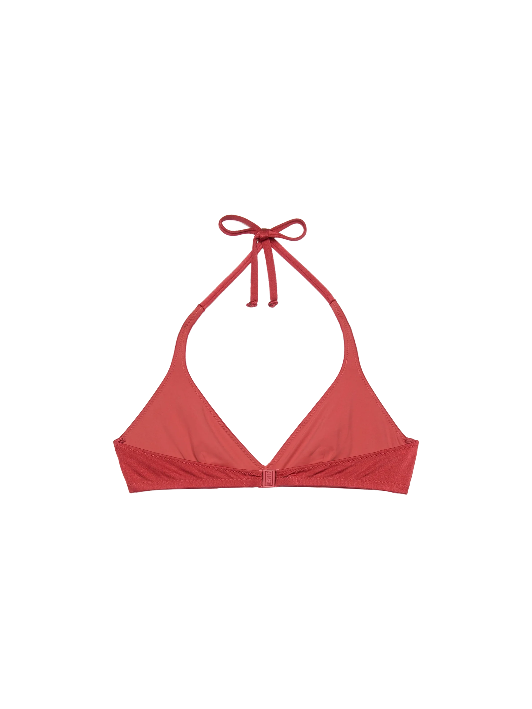 Gaia shimmer brick red triangle bralette top - Image 2
