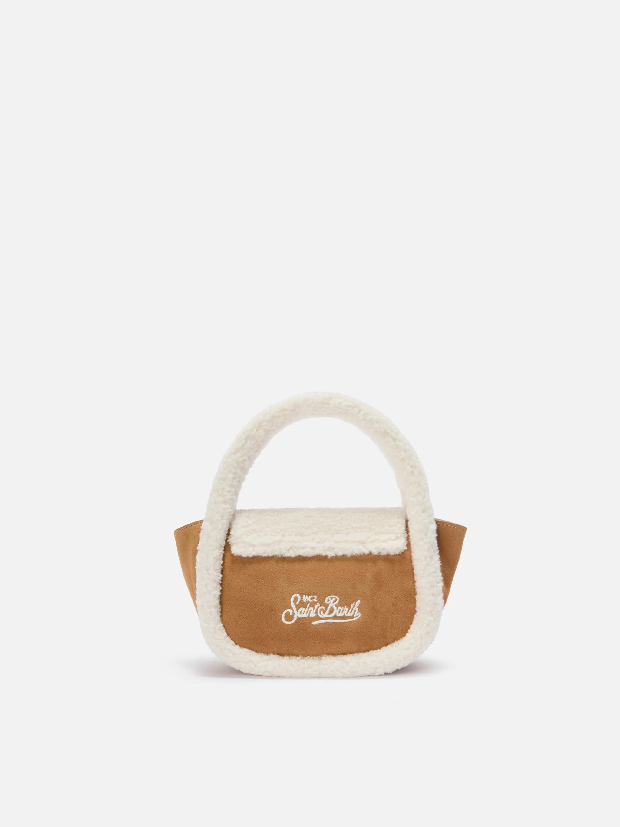 Gilda Mutton suede beige bag - Image 4