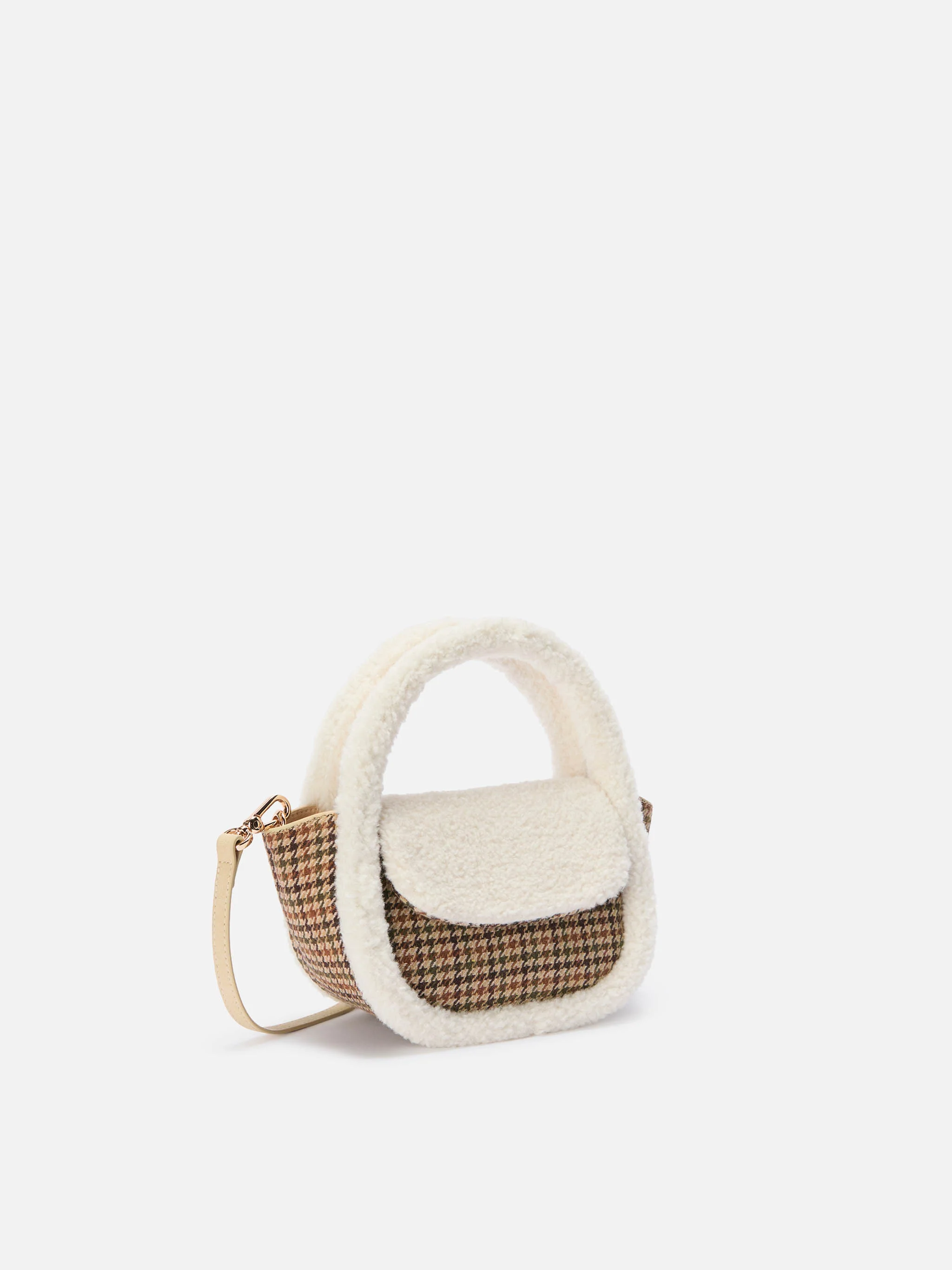 Gilda Mutton wool pied de poule bag - Image 3