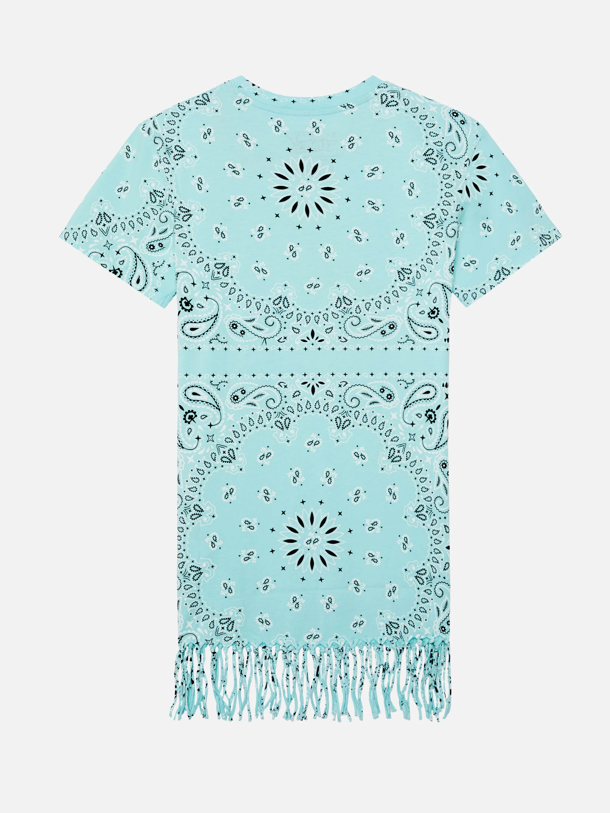 Girl Abbey dress with fringes and bandana print | WRNER BROS. SPECIAL EDITION - Image 3