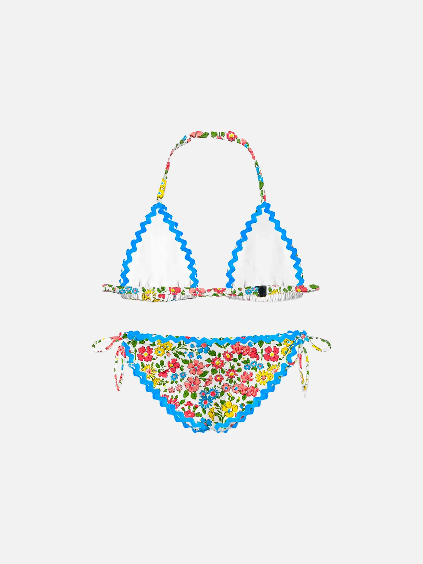 Girl bikini with flower print | Made with Liberty fabric - Image 2
