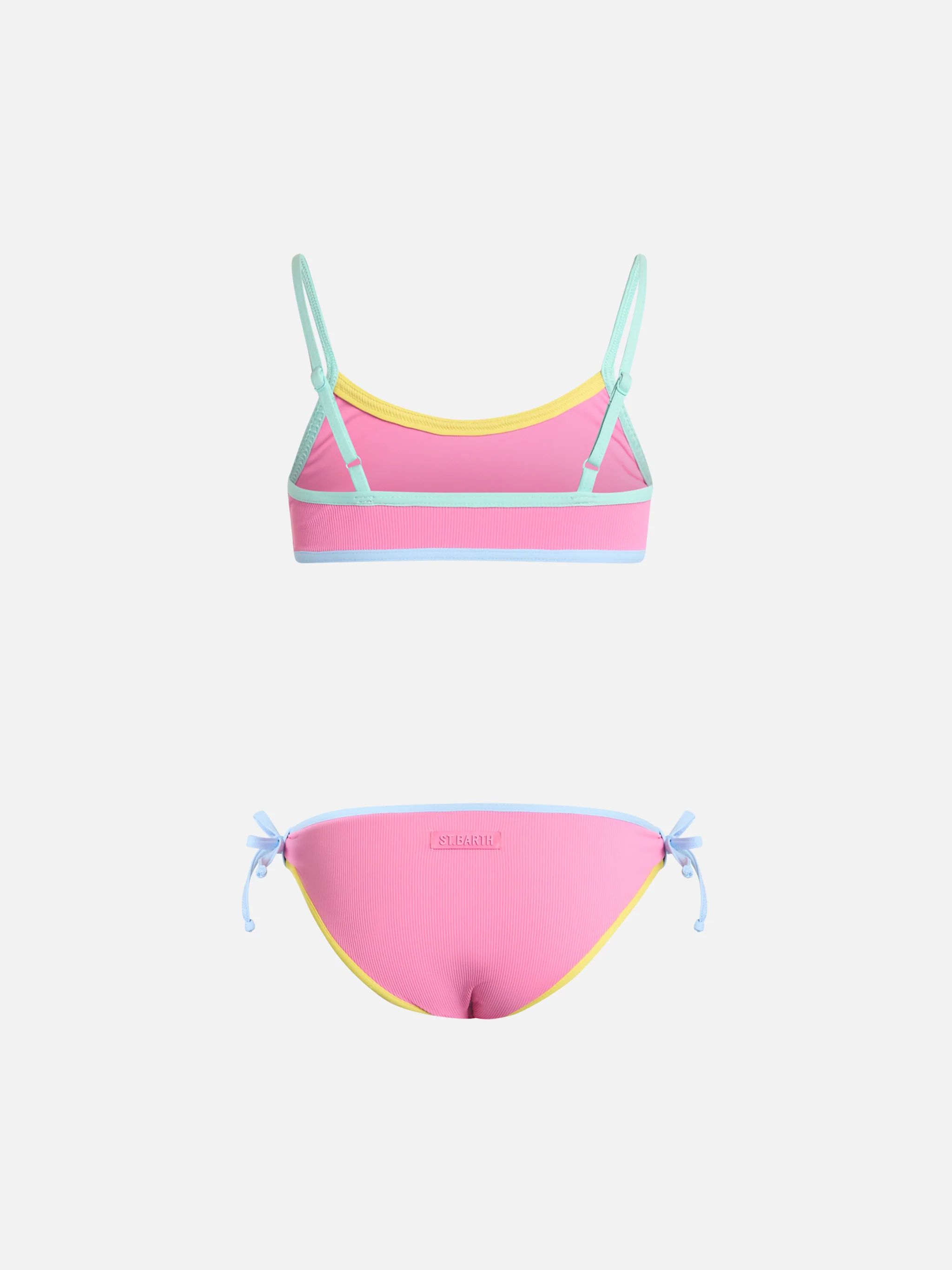 Girl bralette bikini Jaiden with St. Barth Barth terry patch - Image 2