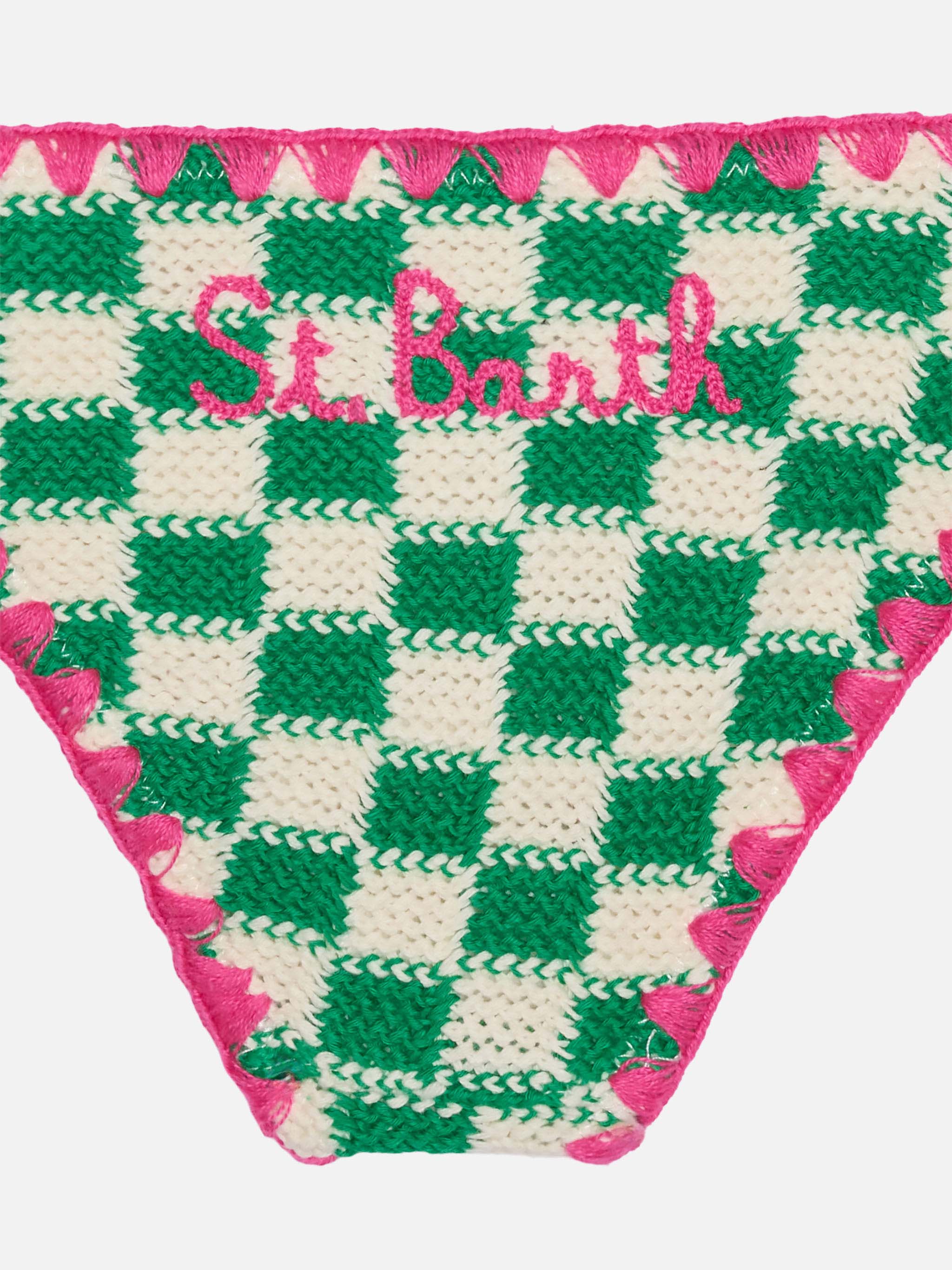 Girl bralette bikini with embroidery - Image 3
