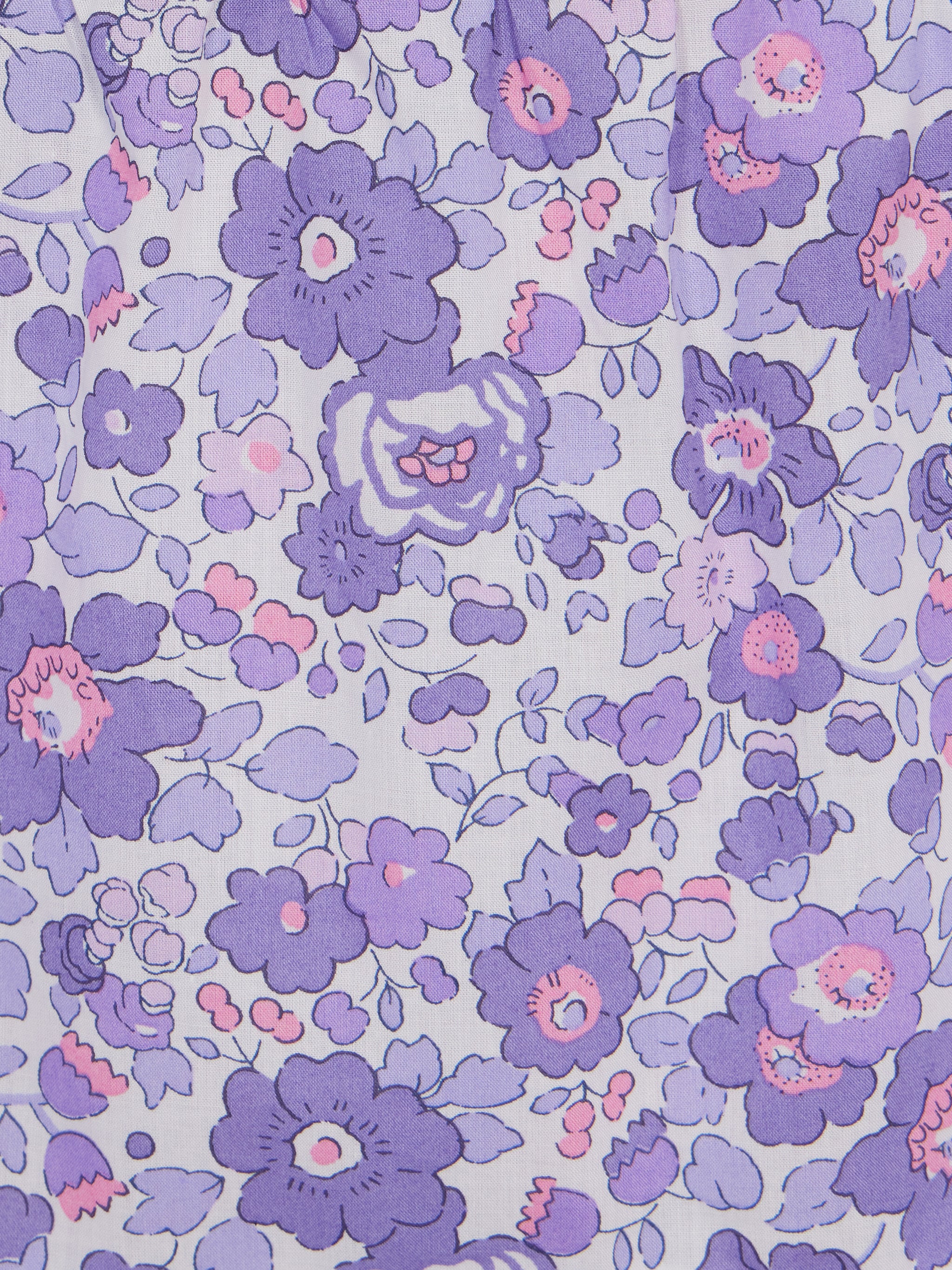 Girl cotton dress Jemine Jr with Betsy print | MADE WITH LIBERTY FABRIC - Image 3
