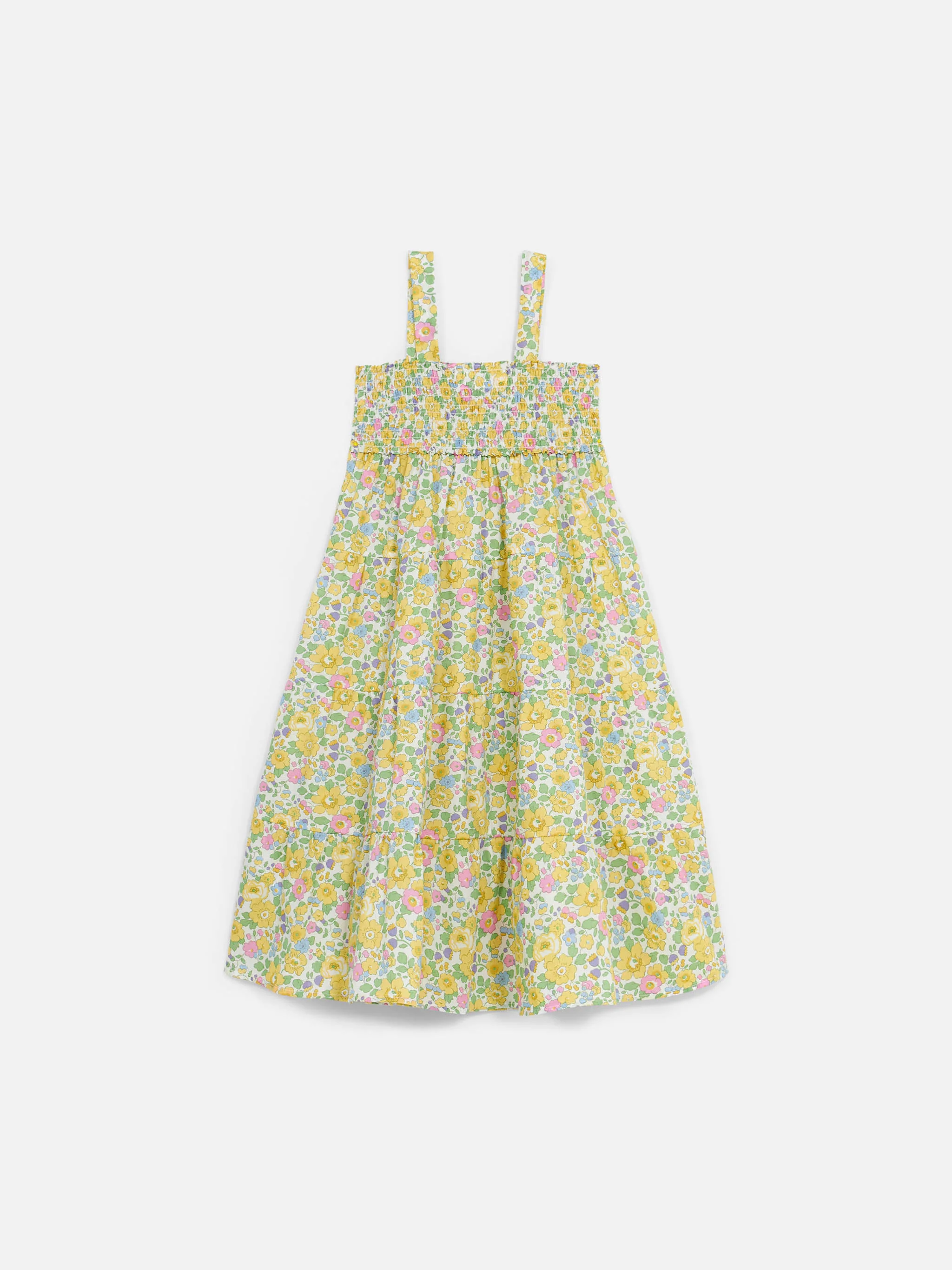 Girl cotton dress Jemine Jr with Betsy print | MADE WITH LIBERTY FABRIC - Image 2
