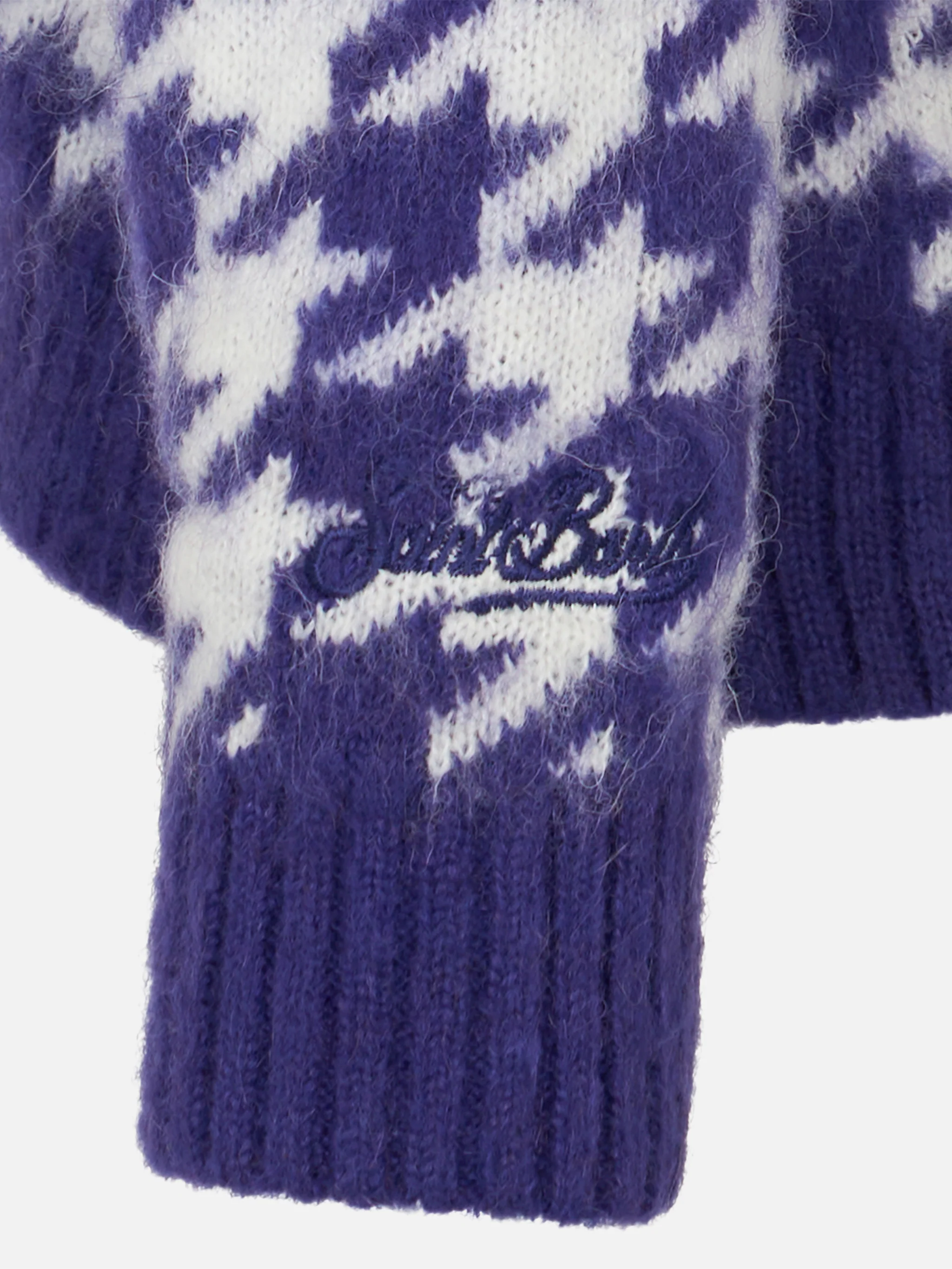Girl crop cardigan with jewel buttons - Image 3