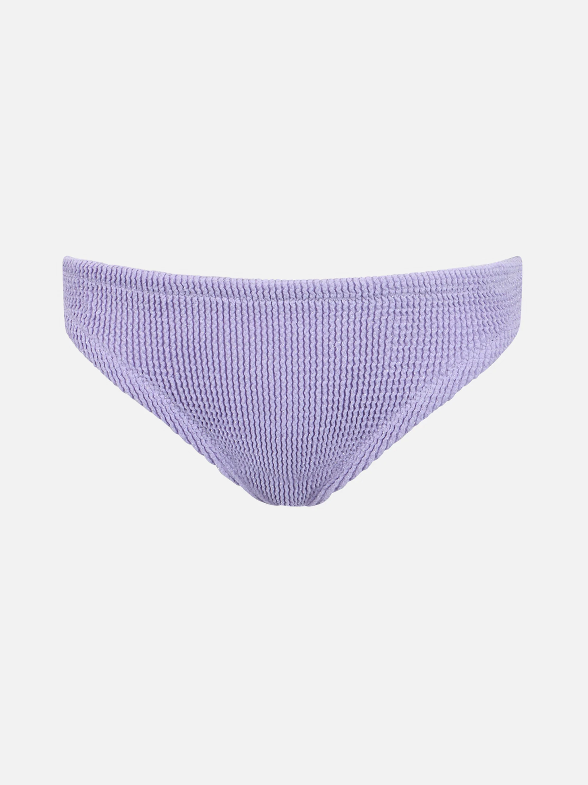 Girl lilac crinkle swim briefs Madame with bow - Image 2