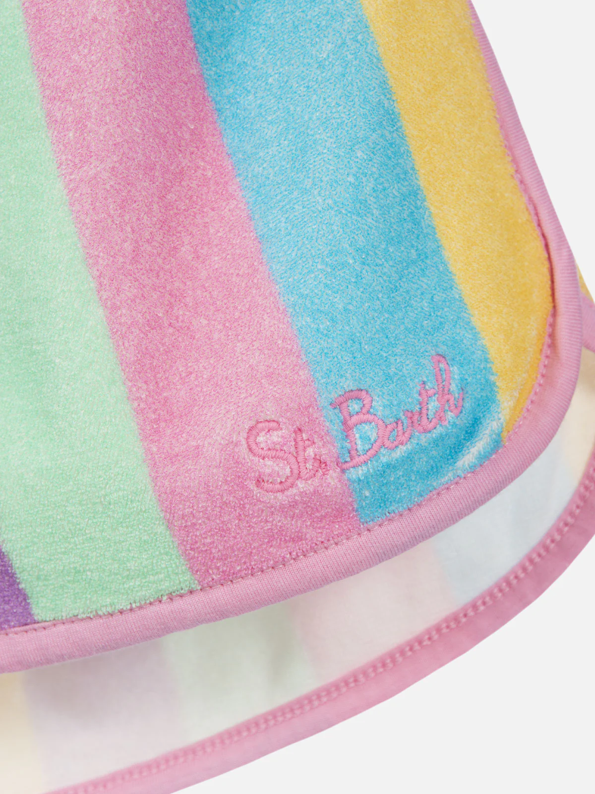 Girl multicolor terry pull up shorts Curly - Image 3