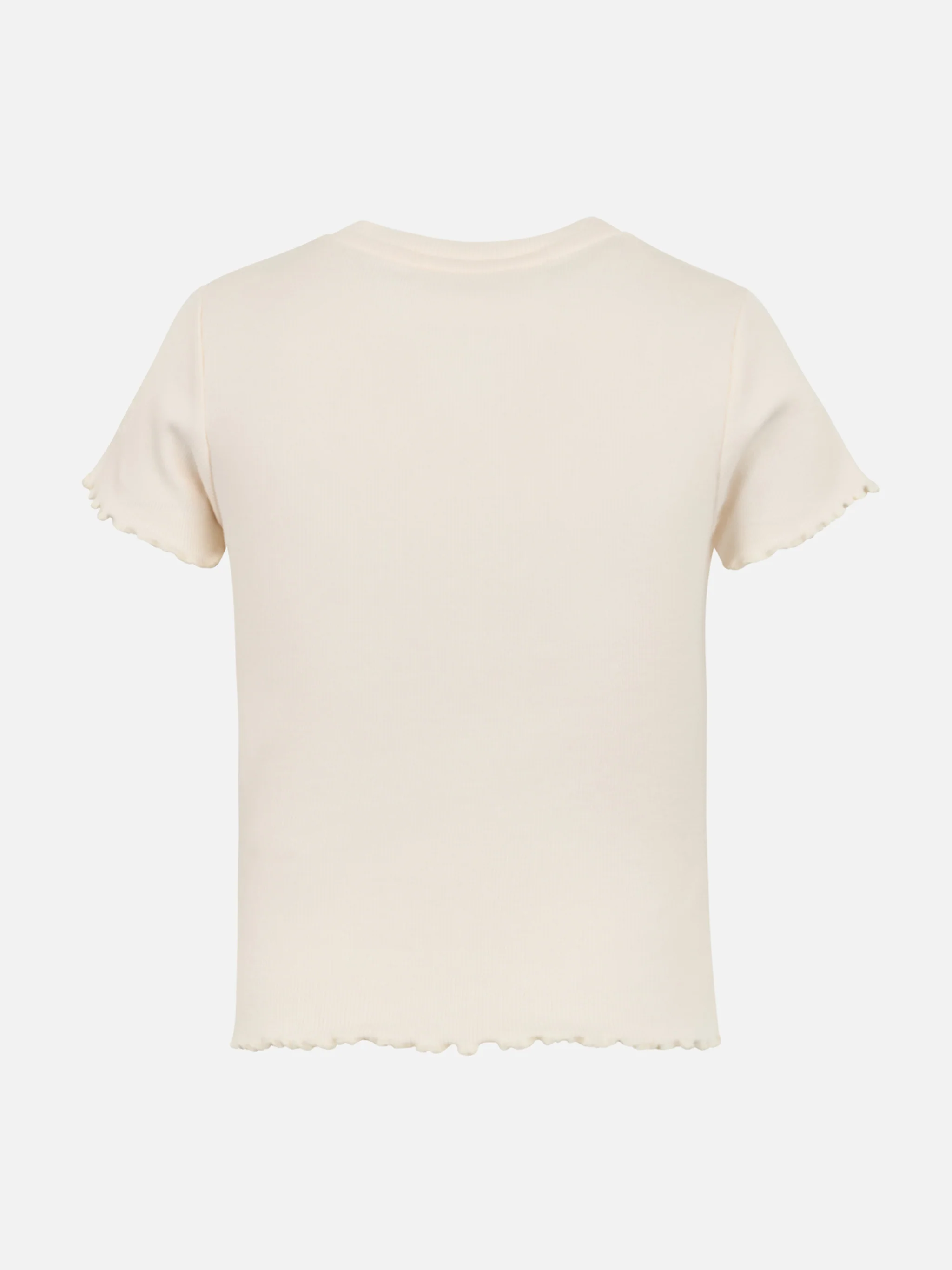 Girl ribbed t-shirt Serena Jr with Baby Star embroidery - Image 3