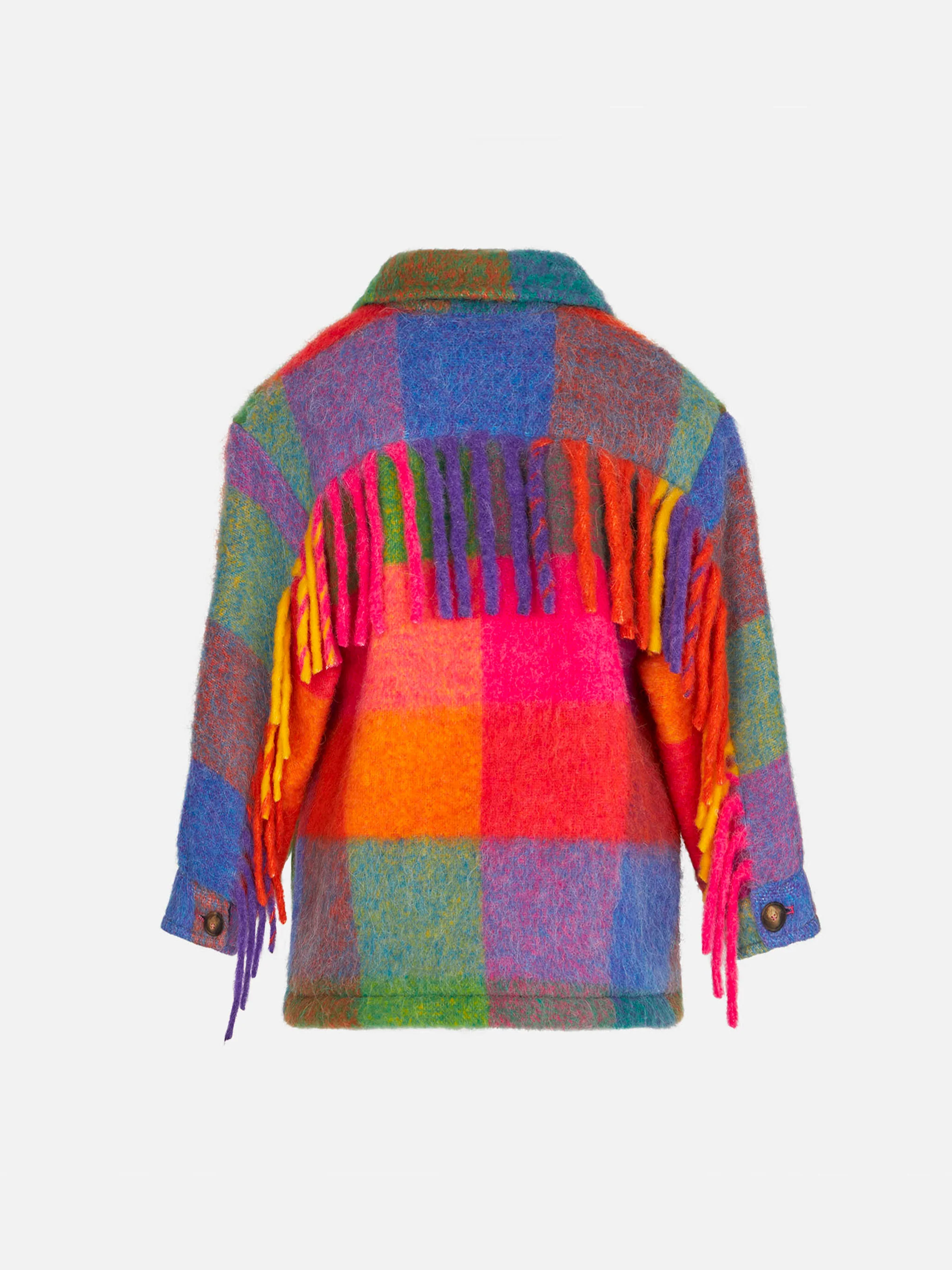 Girl overshirt with fringe - Image 2