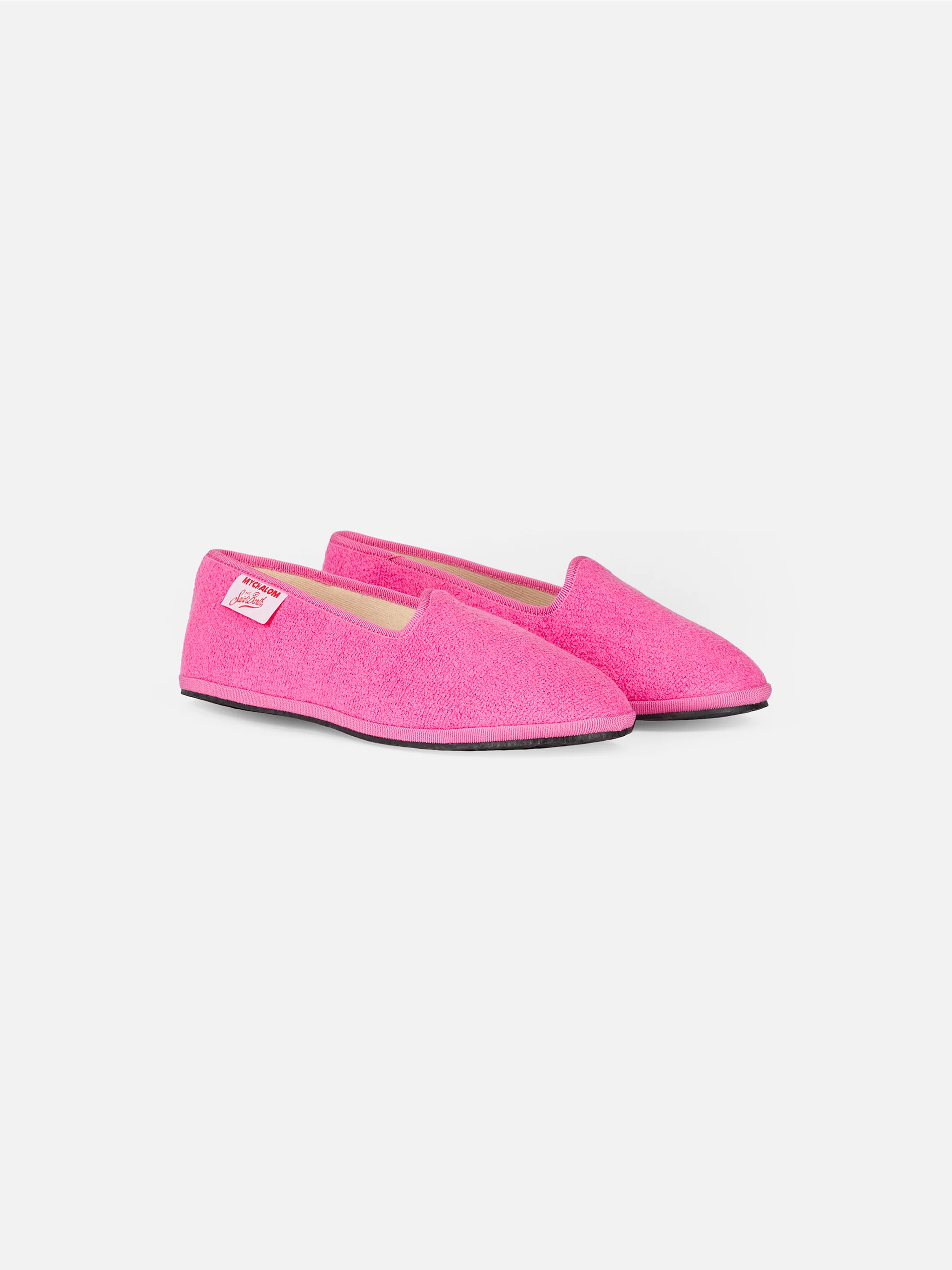 Girl pink terry slipper loafer | MY CHALOM SPECIAL EDITION - Image 2