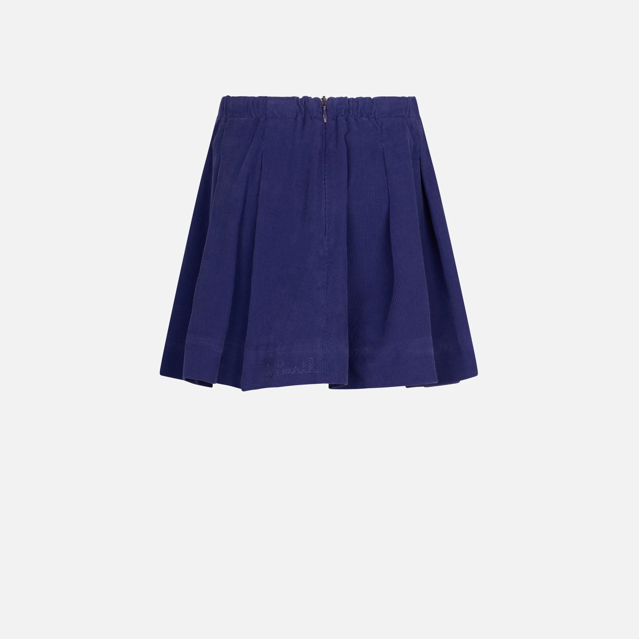 Girl purple corduroy skirt - Image 2