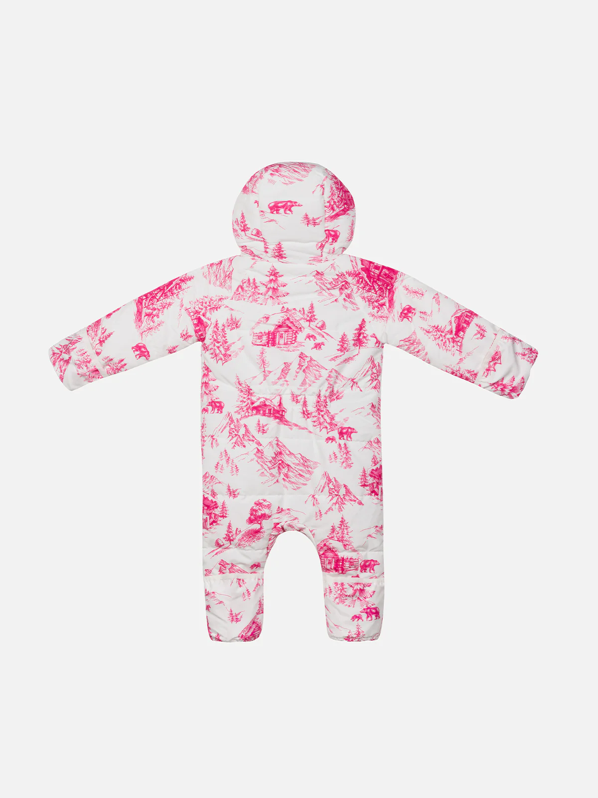 Ski suit Glace with toile de jouy print - Image 2