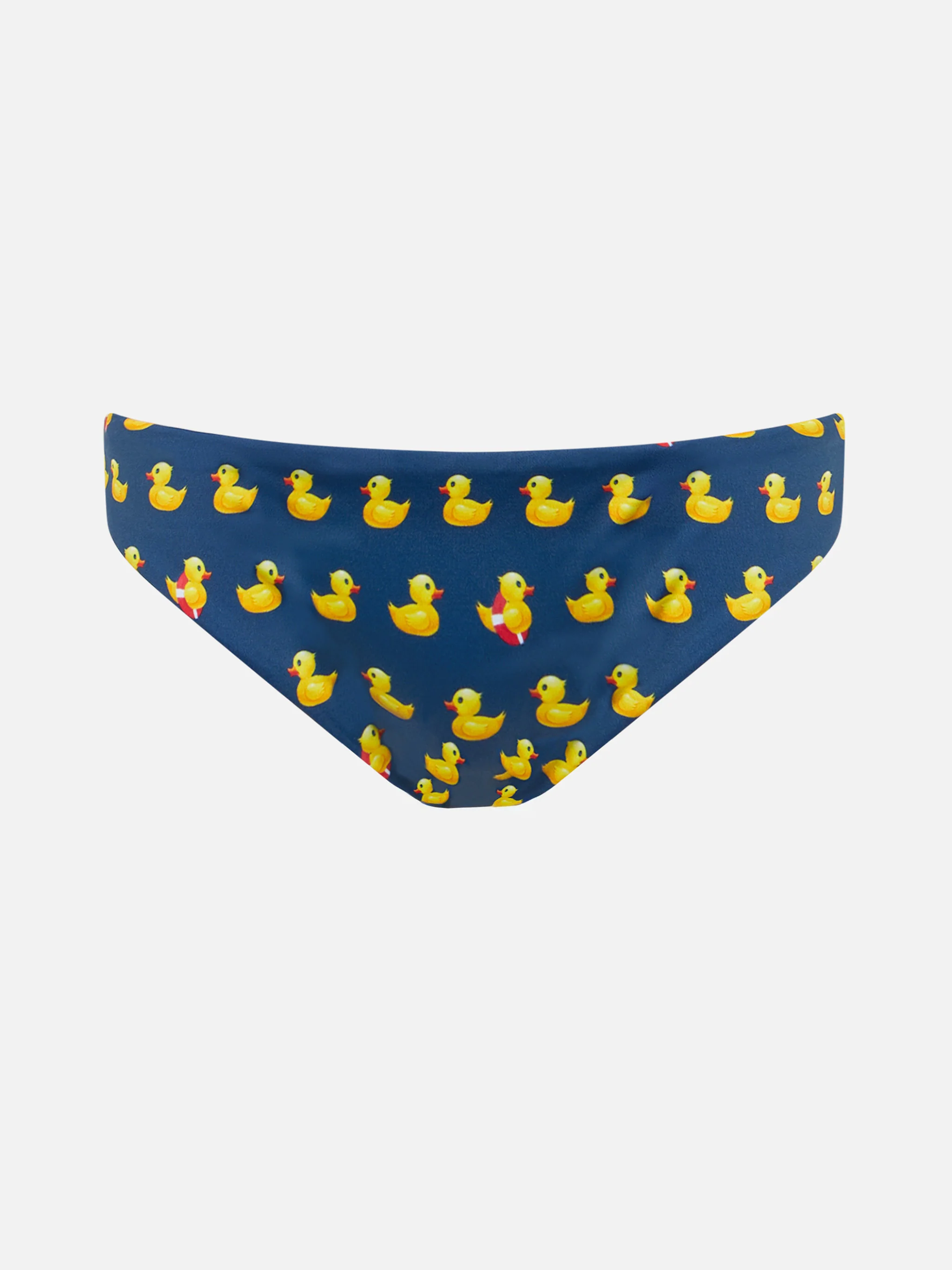 Girl swim briefs Madame with bow and ducky print - Image 2