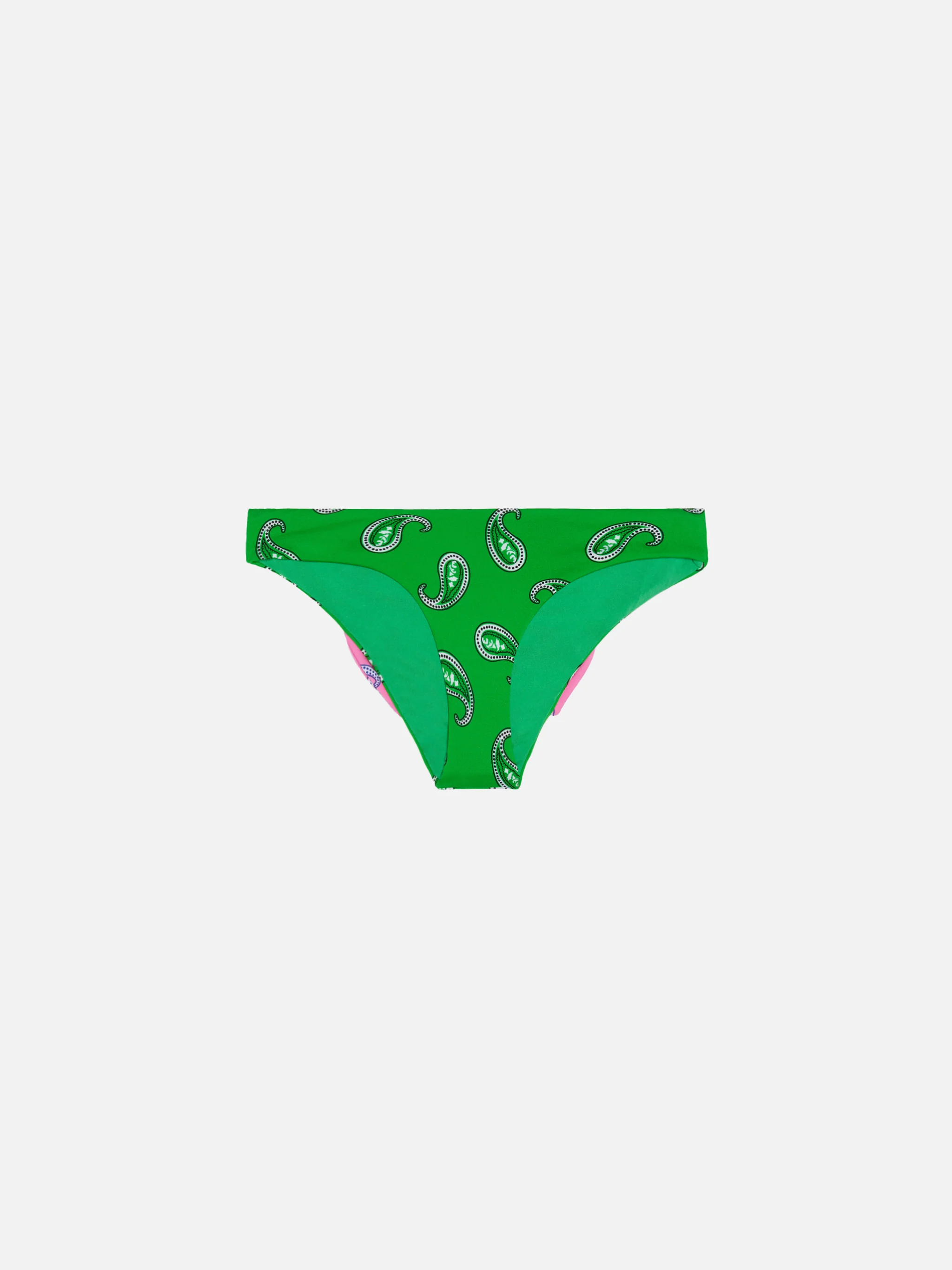 Girl swim briefs with paisley print - Image 2