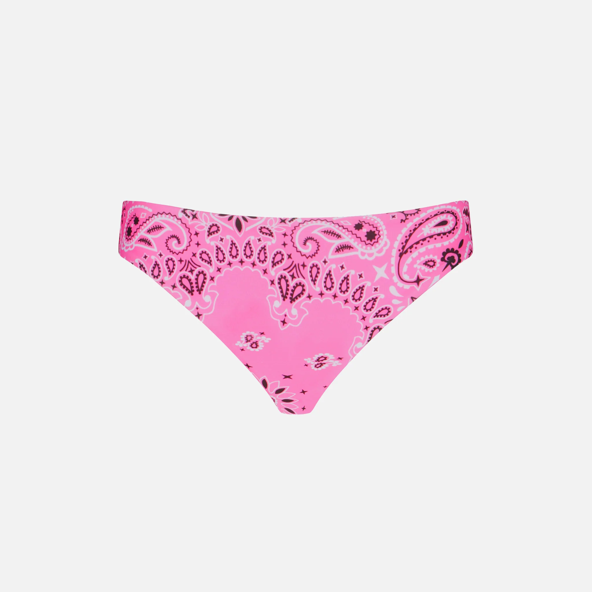 Swim briefs Madame with pink bandana print - Image 2