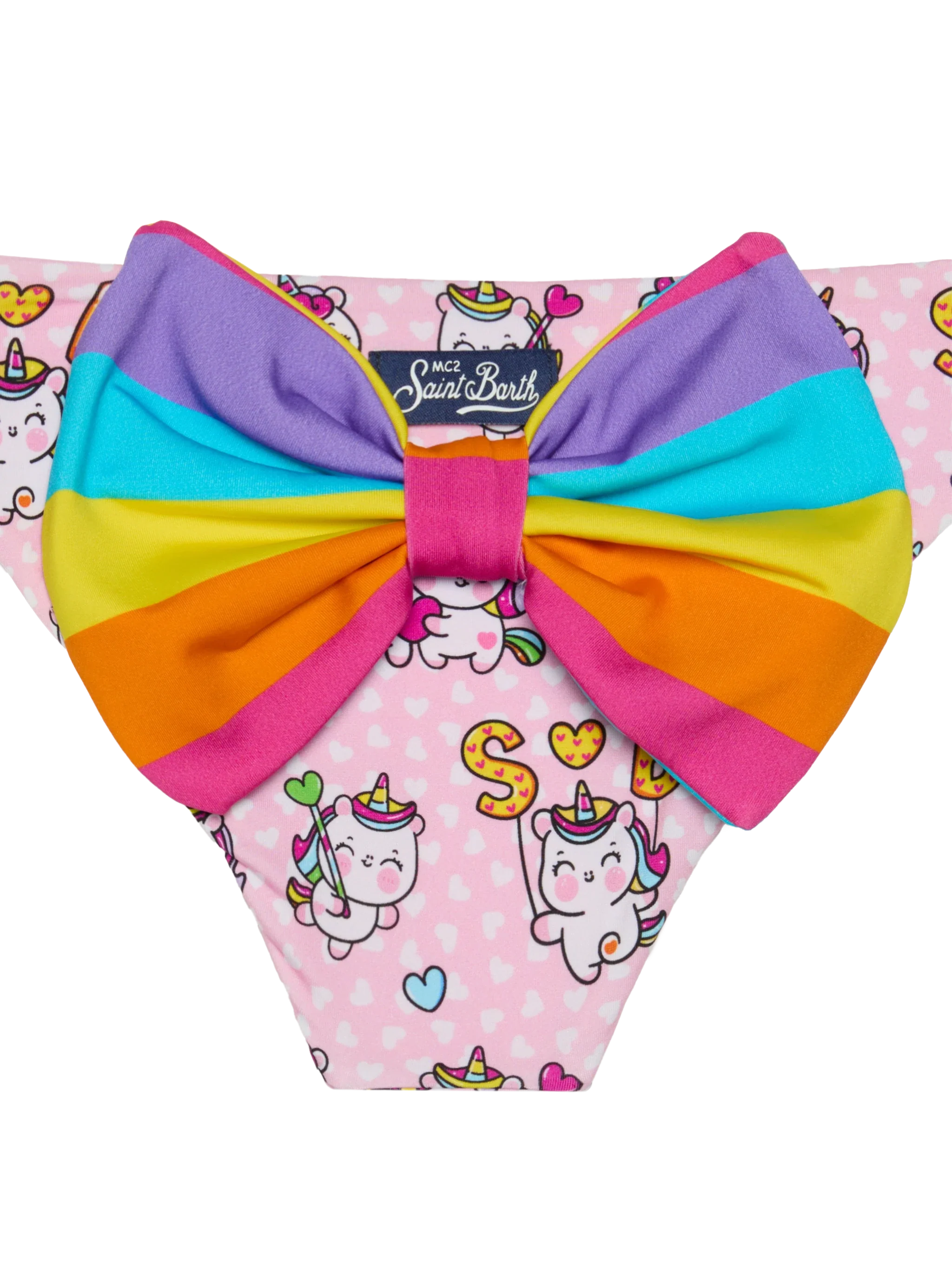 Girl swim briefs with unicorn print - Image 3