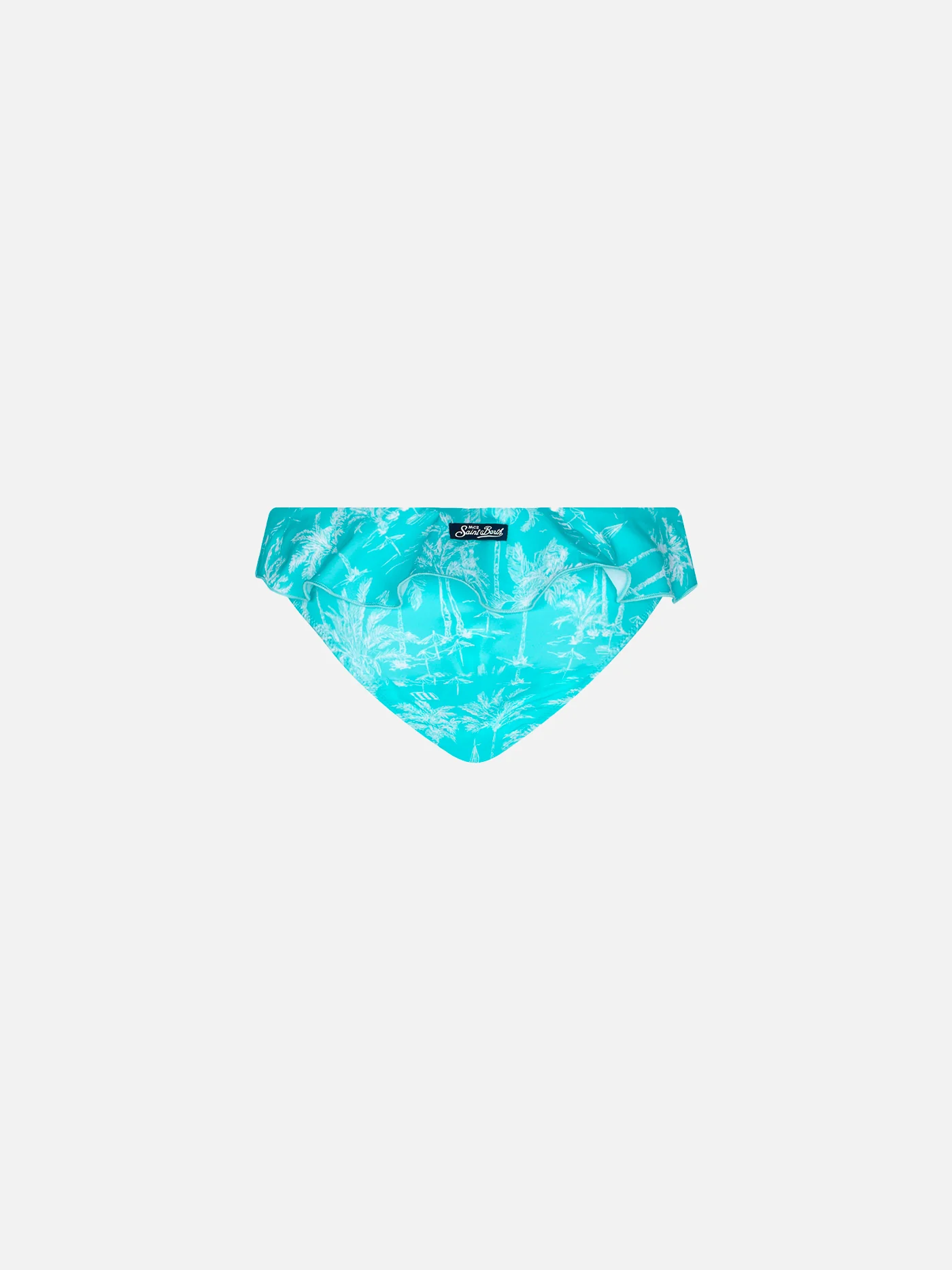 Girl swim briefs with toile de jouy print - Image 2