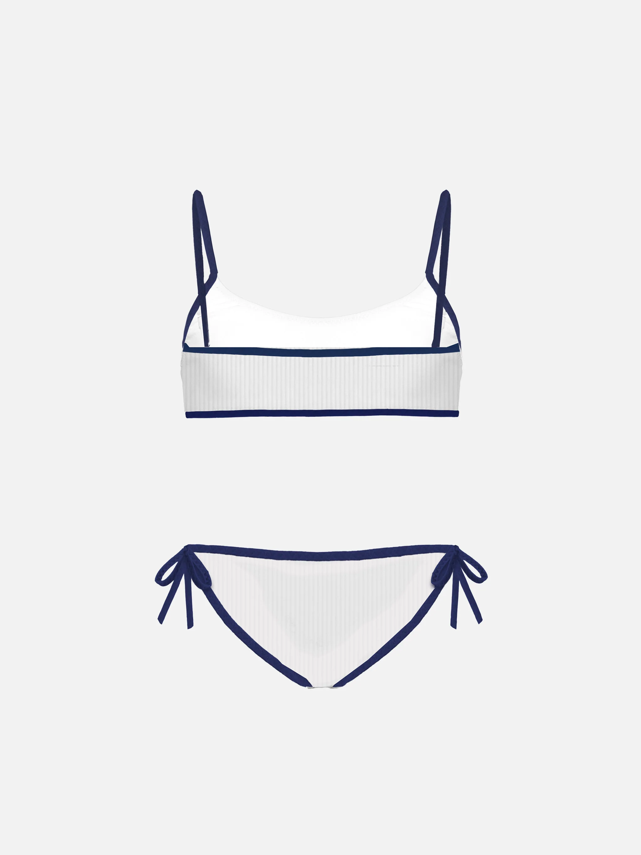 Girl white bralette bikini - Image 2