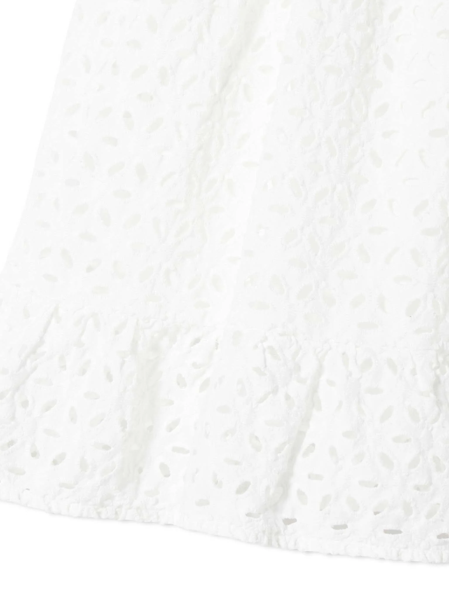 Girl white Sangallo dress - Image 3