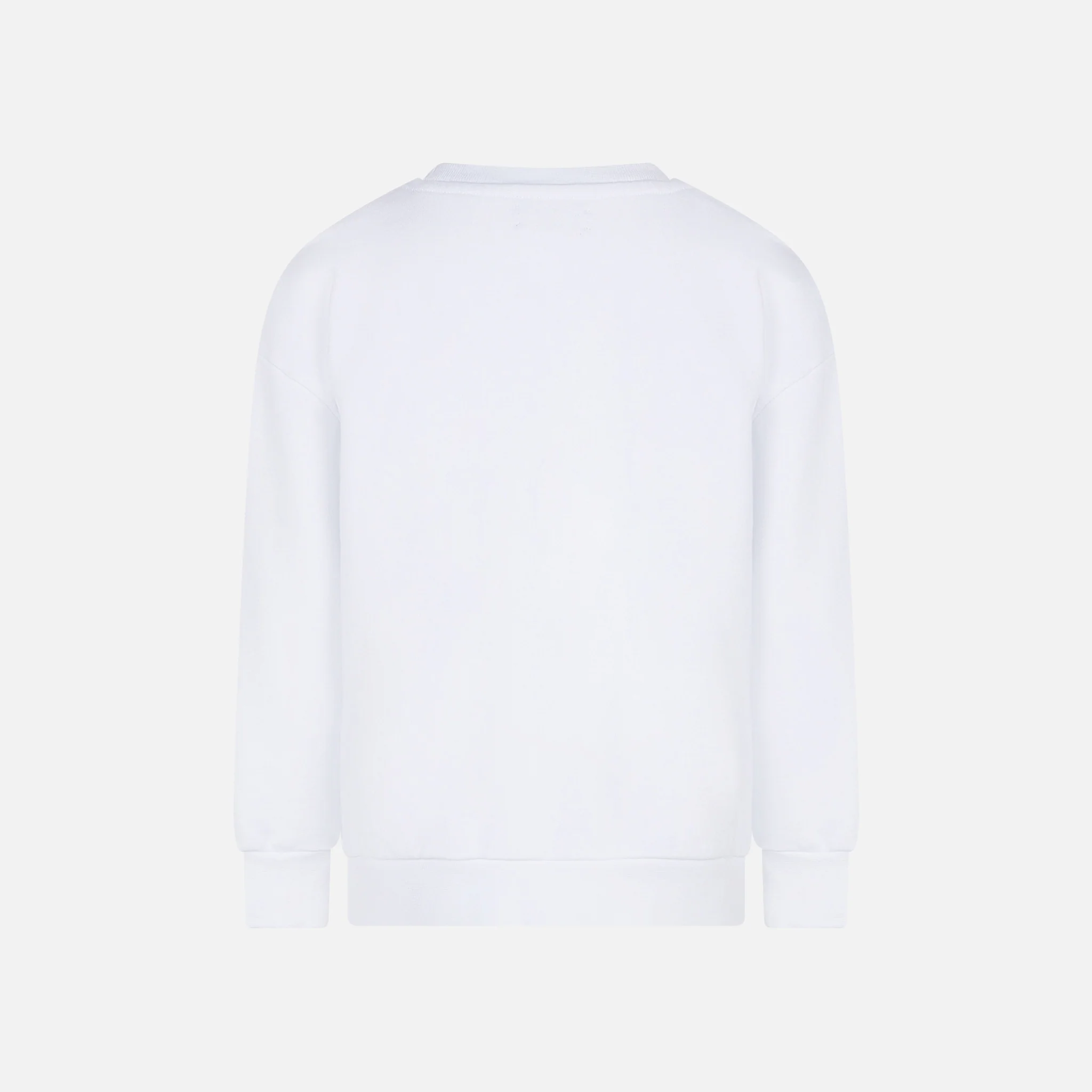 Girl sweatshirt with multicolor St. Barth terry patch - Image 3