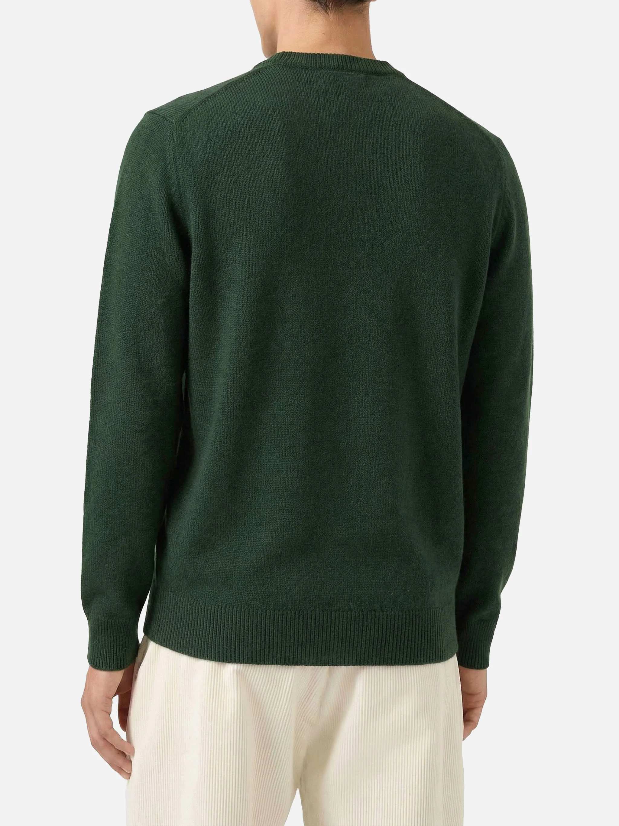 Green crewneck Heron with Gin Tonic embroidery - Image 2